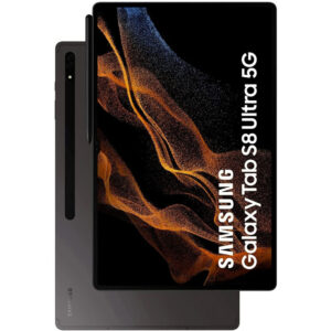 Samsung Galaxy Tab S8 Ultra 256GB (WiFi/Cellular) Graphite (Grade A) + Keyboard Cover Bundle Value: R799
