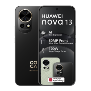 Huawei Nova 13 256GB Dual Sim Black  – (Grade A)