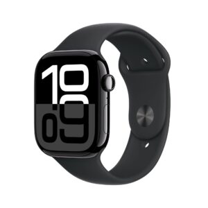 Apple Watch Series 10 42mm LTE Jet Black (Grade A) - With Blue Nylon Straps