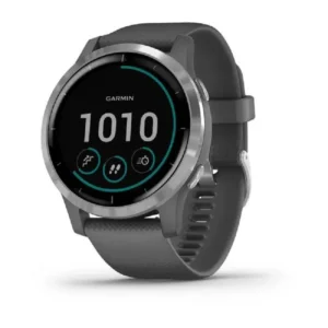 Garmin Vivoactive 4 Black With Black Nylon Straps (Condition: Fair) - Faulty Battery