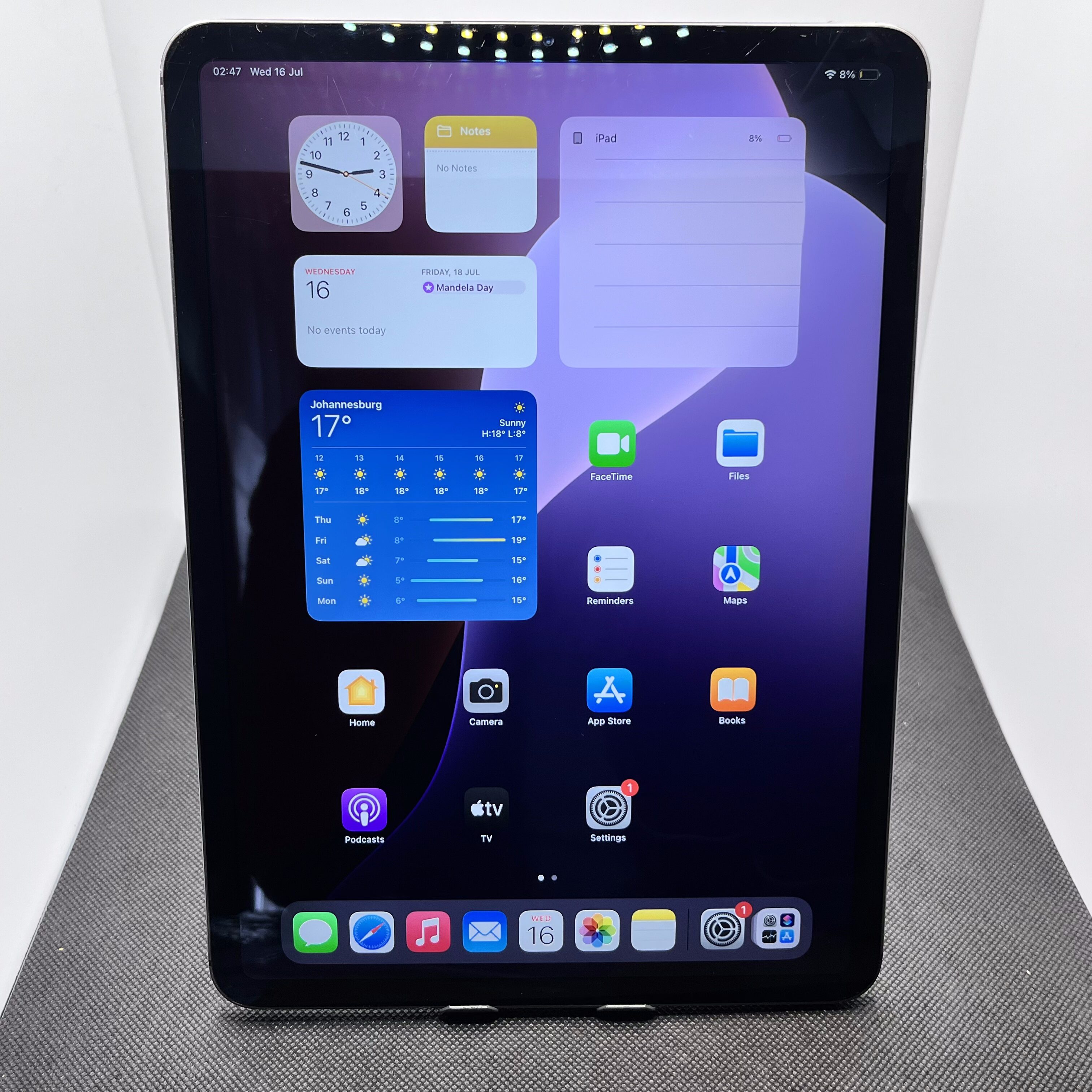Apple iPad Pro 11" 256GB (5G Wifi Only) Space Grey (6 Month Warranty) - No Face ID - Image 3