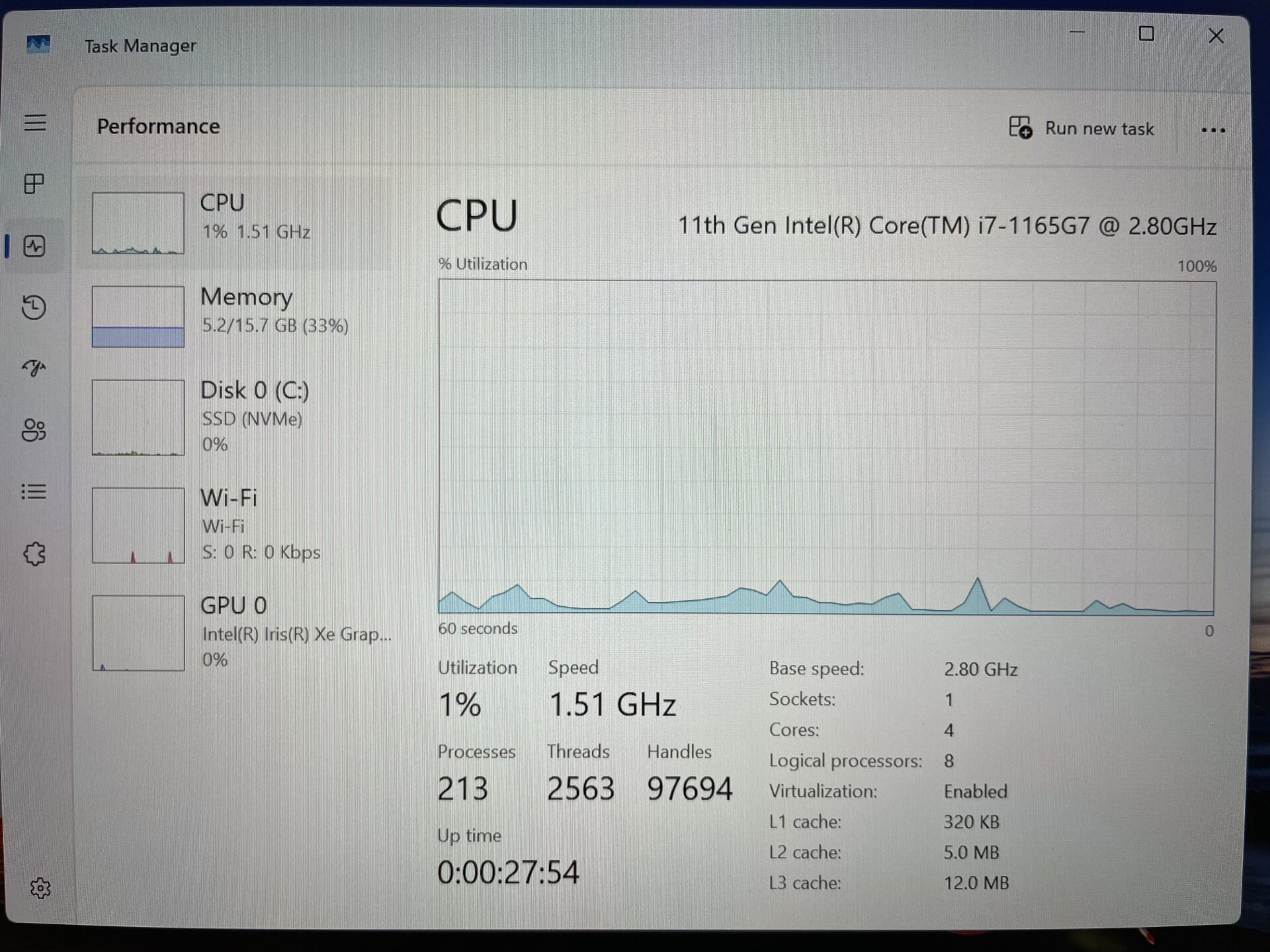 Lenovo Thinkpad X13 Yoga Gen 2 13-inch 2.80GHz "Core i7" 16GB RAM 512GB SSD Black (3 Month Warranty) - Image 11