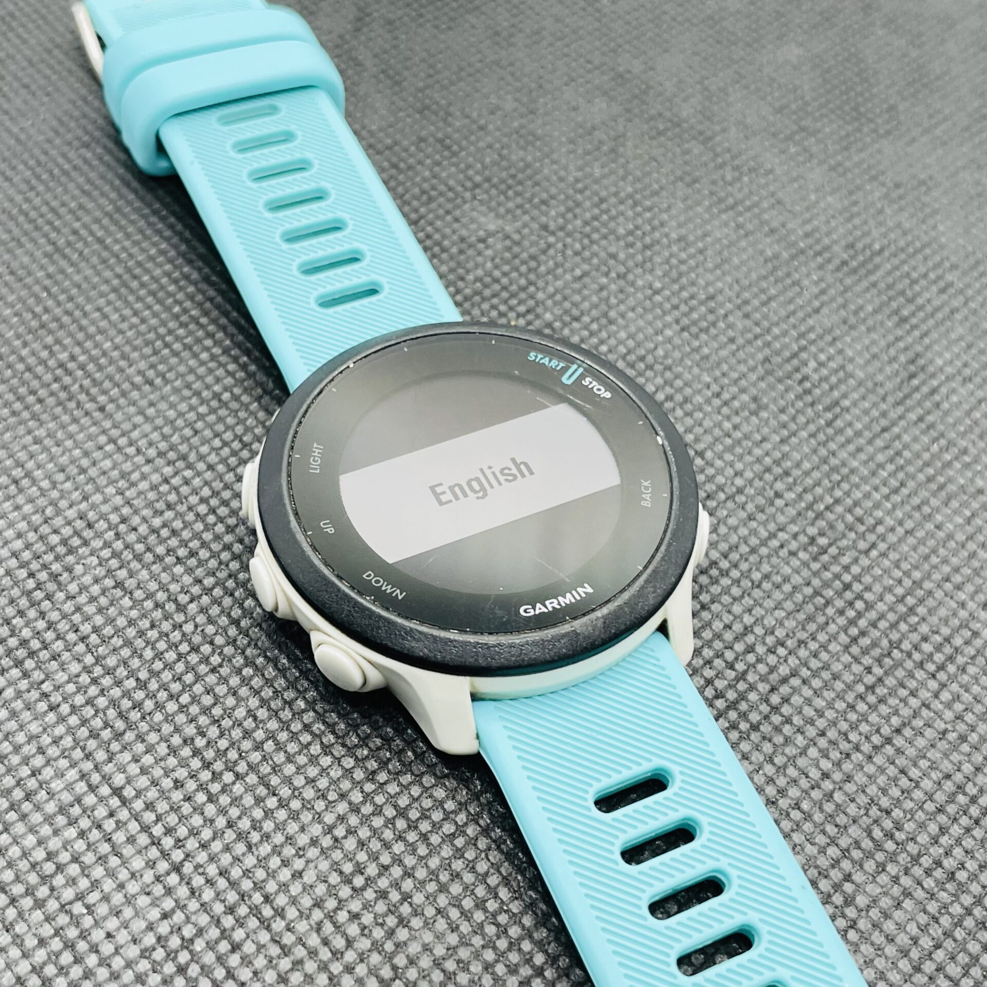 Garmin Forerunner 55 White - With Blue Straps - Image 5