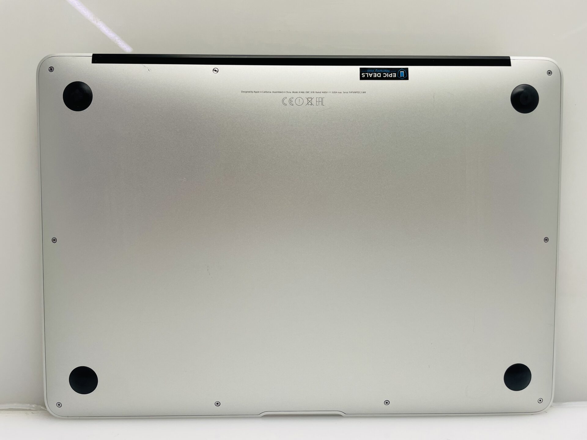 Apple MacBook Air 13-Inch “Core i5” 1.8GHz (2017) 8GB RAM 128GB SSD Silver (Grade C) - Faulty Battery - Image 10