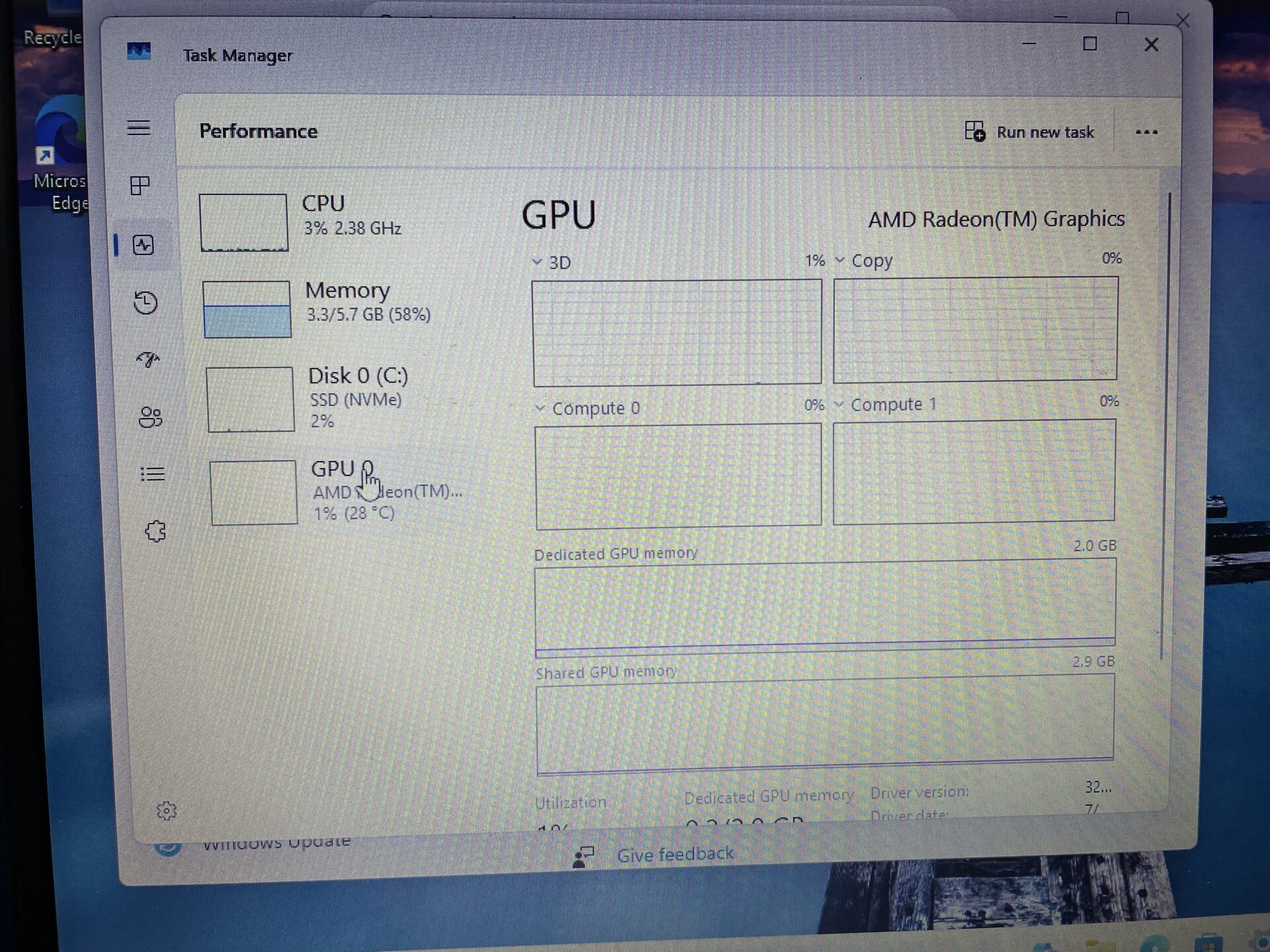 Lenovo Ideapad 1 15AMN7 AMD Ryzen 3 8GB RAM 256GB SSD NVMe Silver – Hinge Damage - Image 13