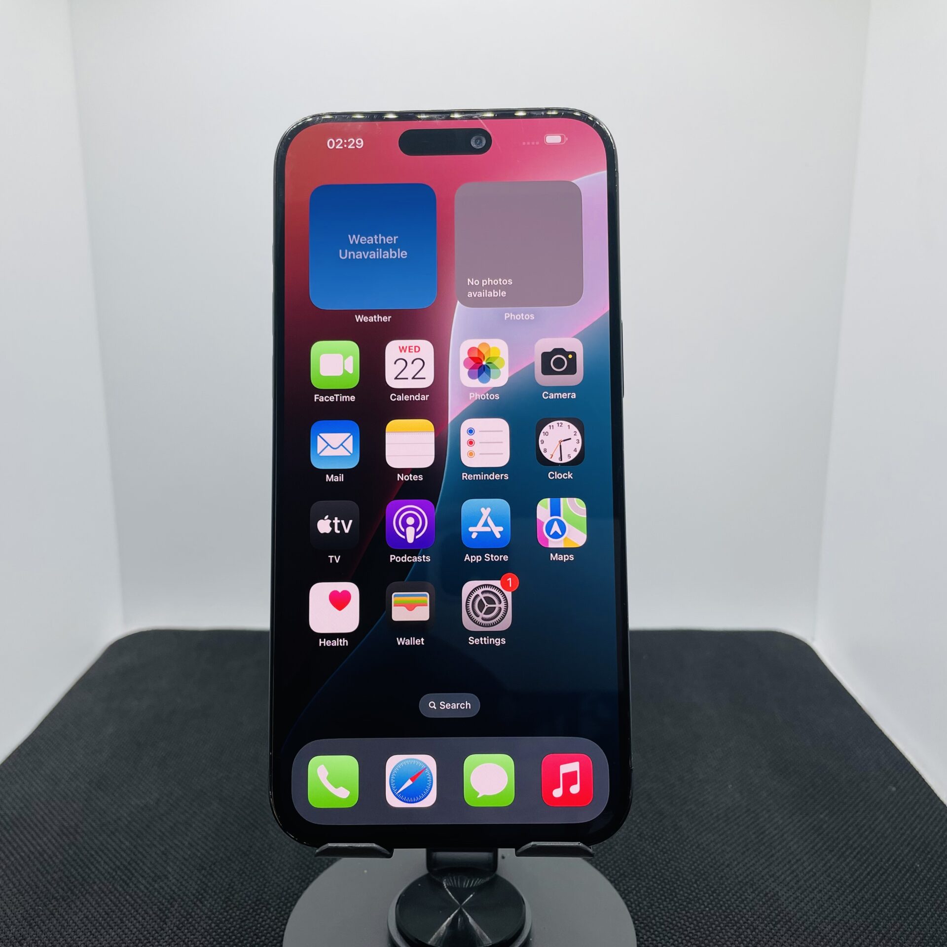 Apple iPhone 15 Pro Max 256GB Blue Titanium – (Grade B) - Image 2