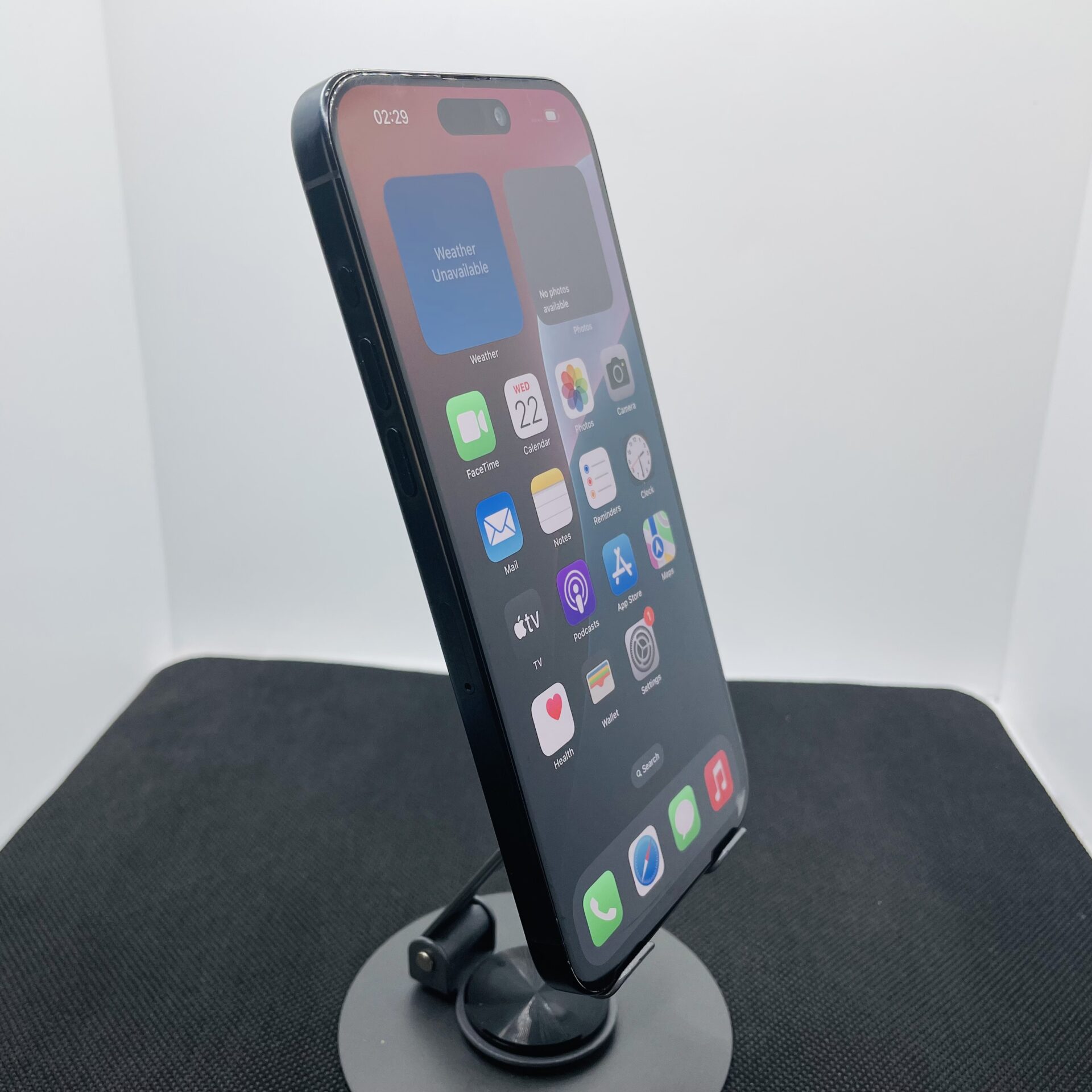 Apple iPhone 15 Pro Max 256GB Blue Titanium – (Grade B) - Image 3