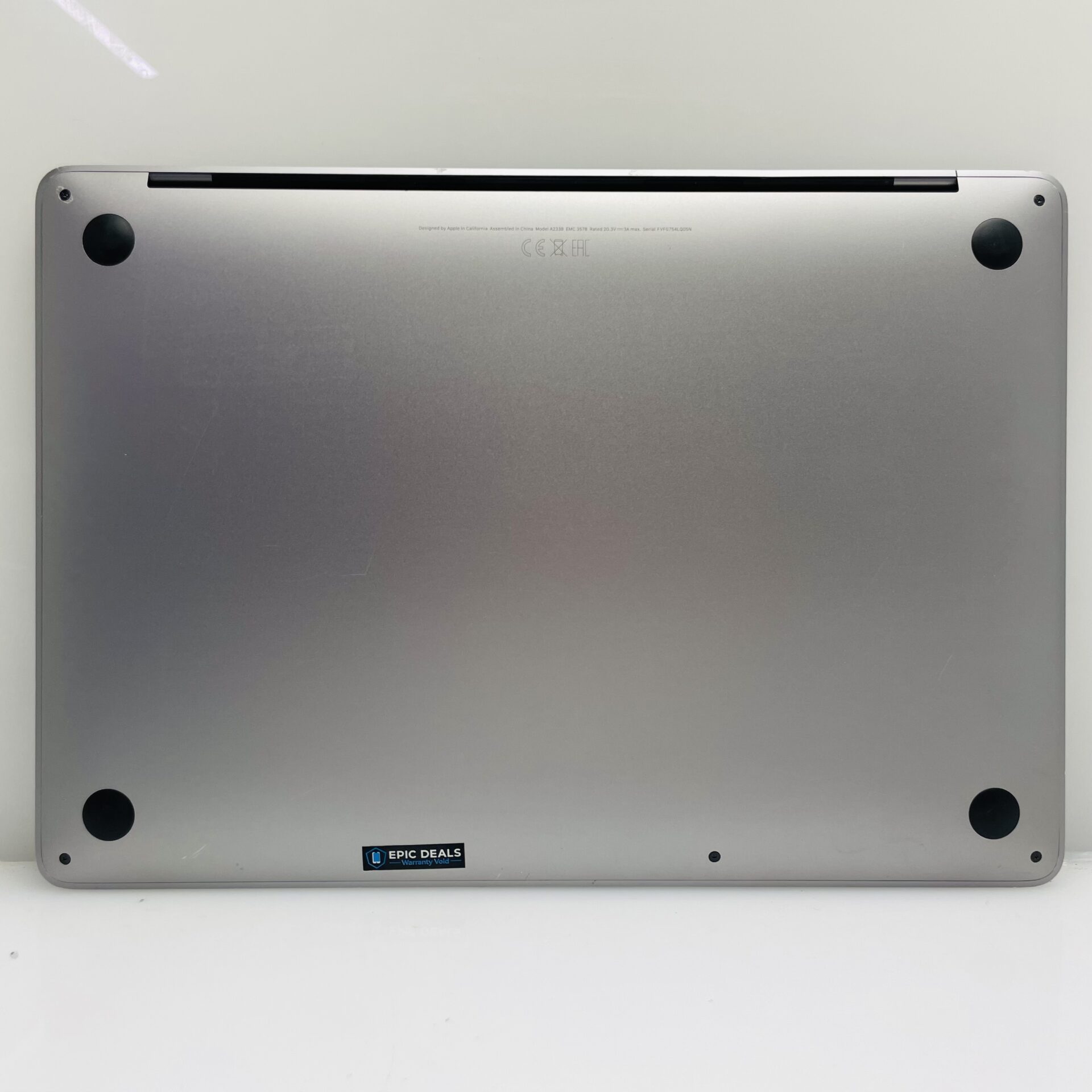 Apple MacBook Pro “M1” 13-inch 8 CPU/8 GPU (2020) 16GB RAM 256GB SSD Space Grey (12 Month Warranty) – Cracked LCD Panel - Image 7