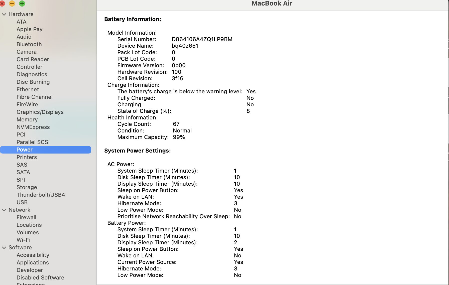 Apple Macbook Air "M3" 15-inch 8 CPU/10 GPU 8GB RAM 256GB SSD Midnight (12 Month Warranty) - Image 14