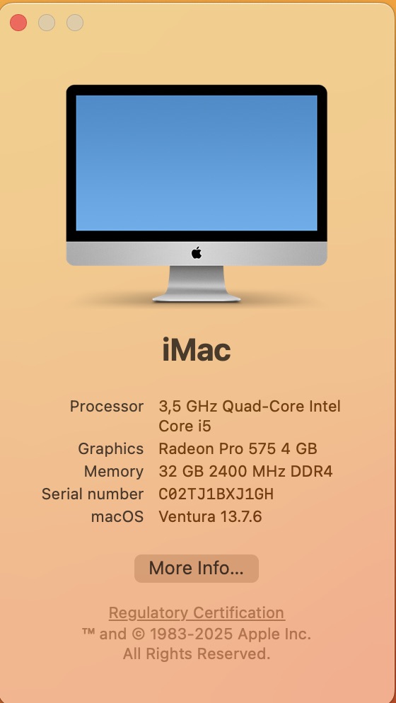 Apple iMac 27-Inch “Core i5” 3.5GHz (Mid 2017) 32GB RAM 1TB SSD Silver (Grade B) - Minor LCD Burn - Image 9