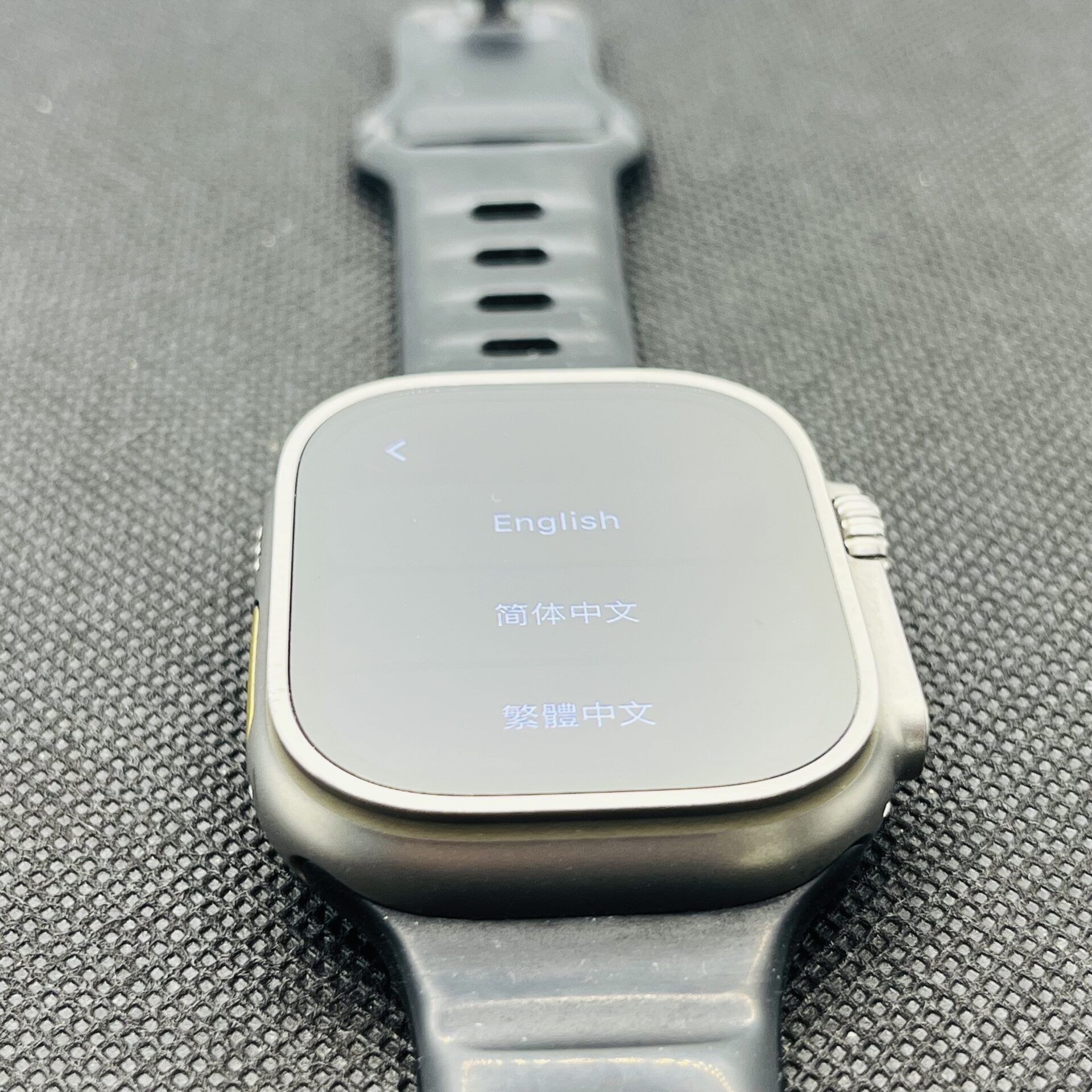 Apple Watch Ultra 49mm LTE Black Titanium (Grade B) – With Black Straps - Image 2