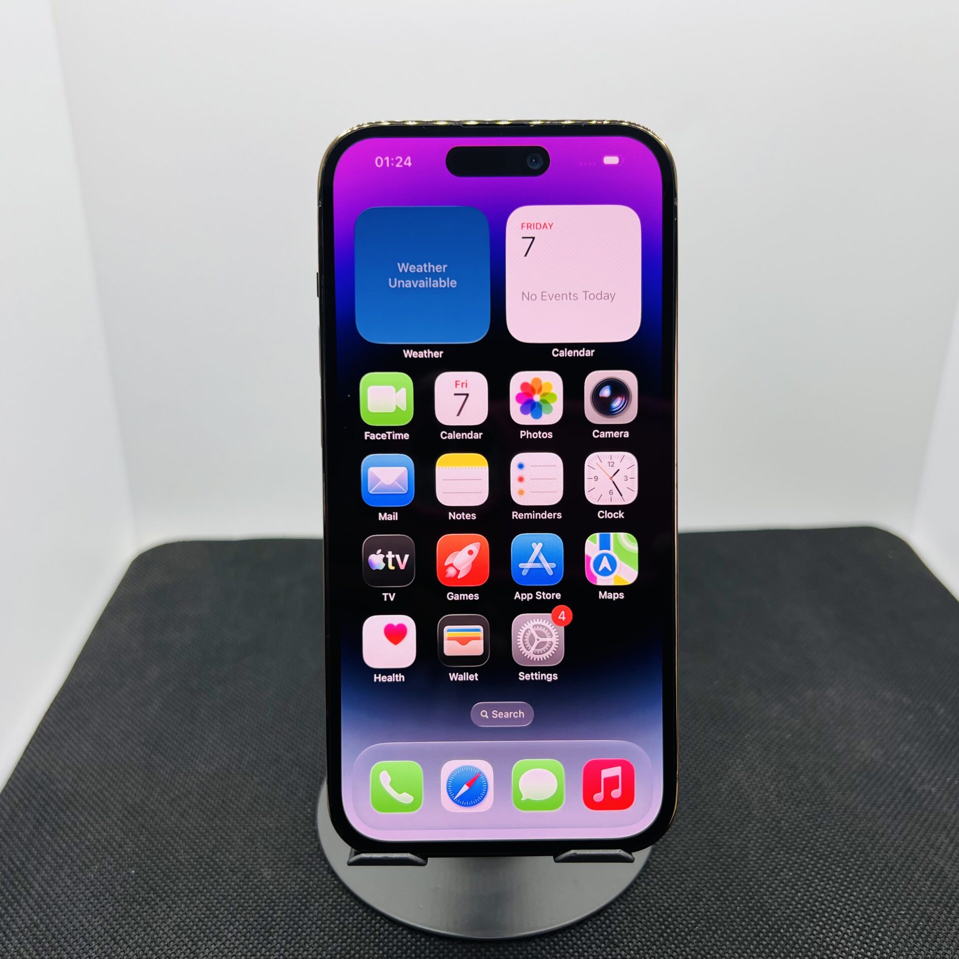 Apple iPhone 14 Pro 256GB Deep Purple (Grade B) – No Face ID And Camera is Flickering - Image 2