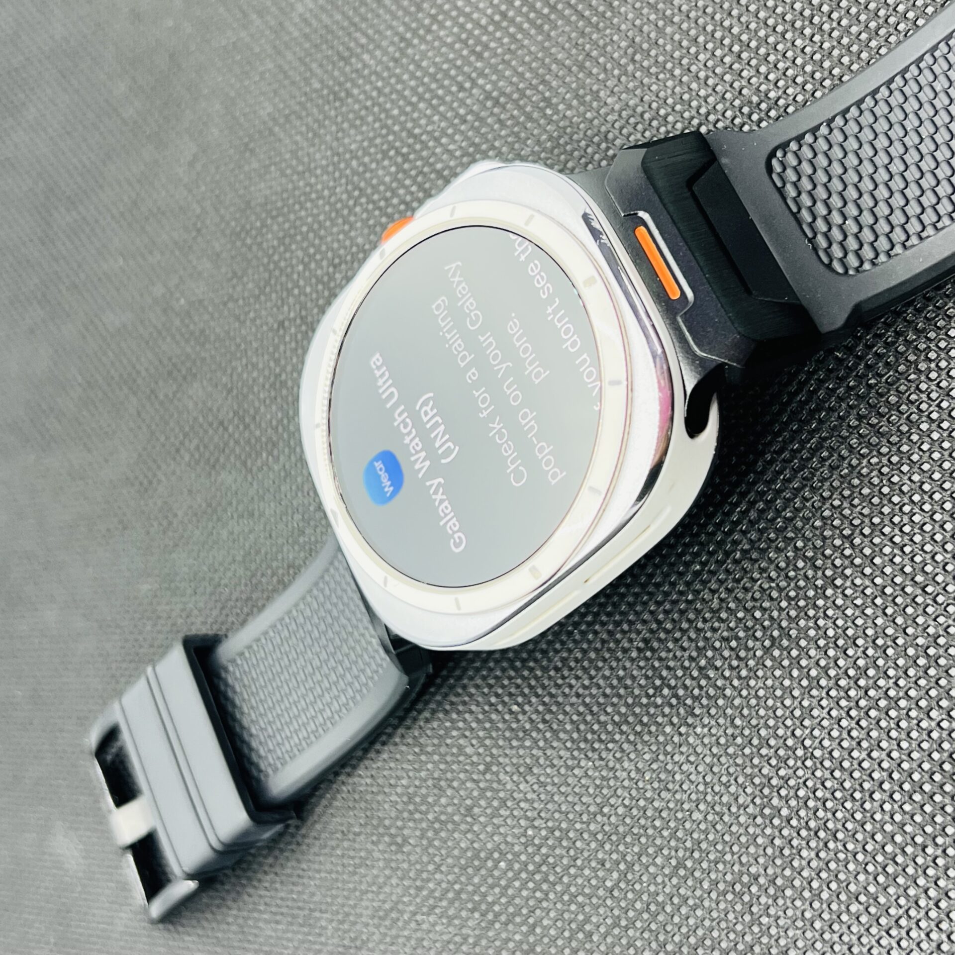 Galaxy Watch Ultra 47mm LTE Titanium White (Grade B) – With Black Straps - Image 5