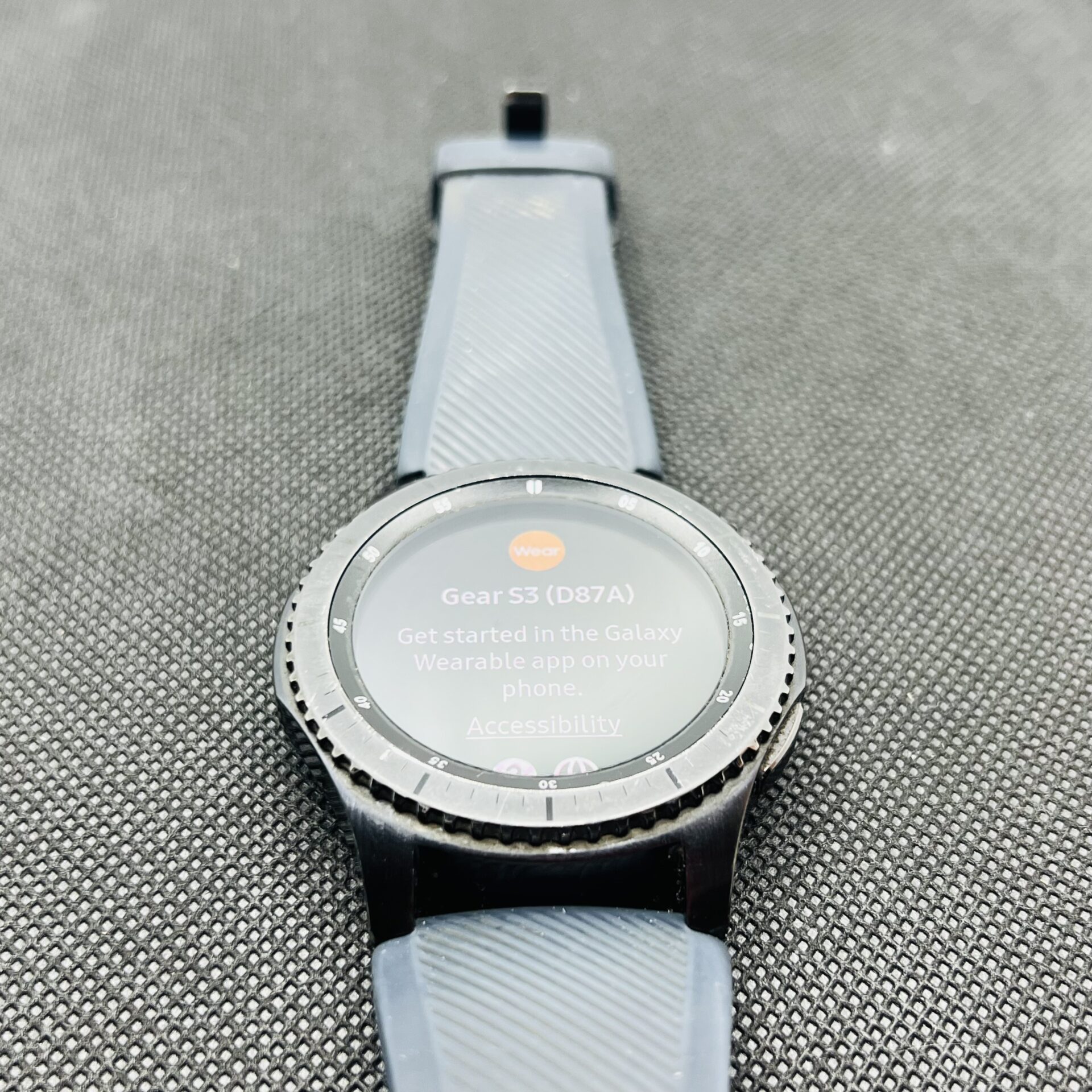 Samsung Galaxy Gear S3 Frontier Black - (Grade B) - Image 2