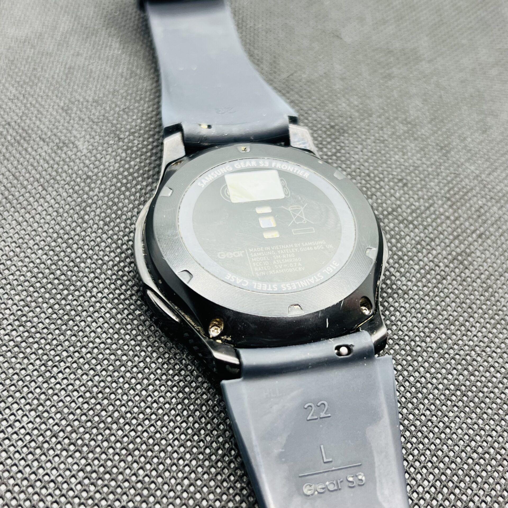 Samsung Galaxy Gear S3 Frontier Black - (Grade B) - Image 8