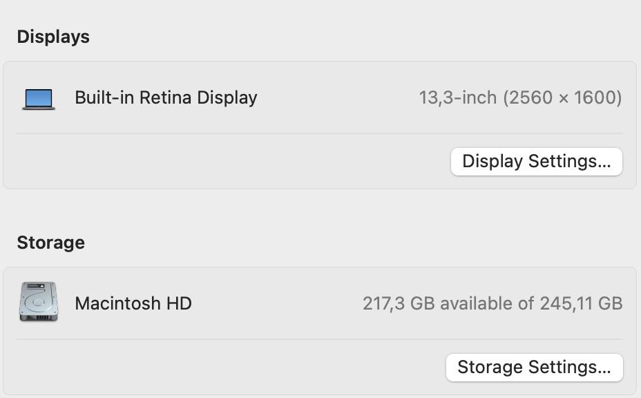 Apple MacBook Air “M1” 13-Inch 8 CPU/7 GPU (2020) 8GB RAM 256GB SSD Space Grey (Grade B) - Cracked LCD Panel - Image 15