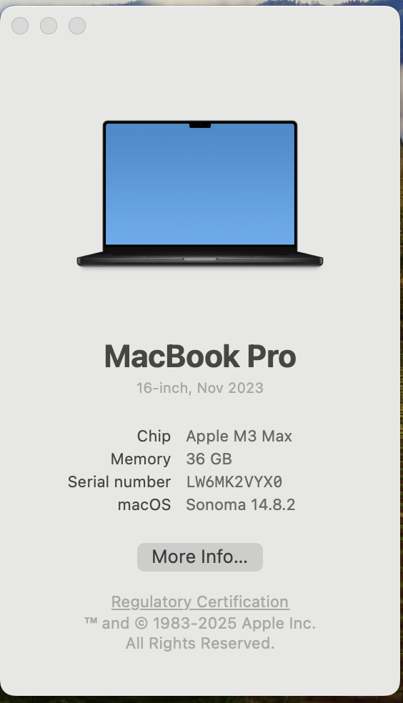 Apple Macbook Pro "M3 Max" 16-inch 30 GPU/14 CPU (2023) 36GB RAM 1TB SSD Space Black/Space Gray - (Grade B) - Image 11