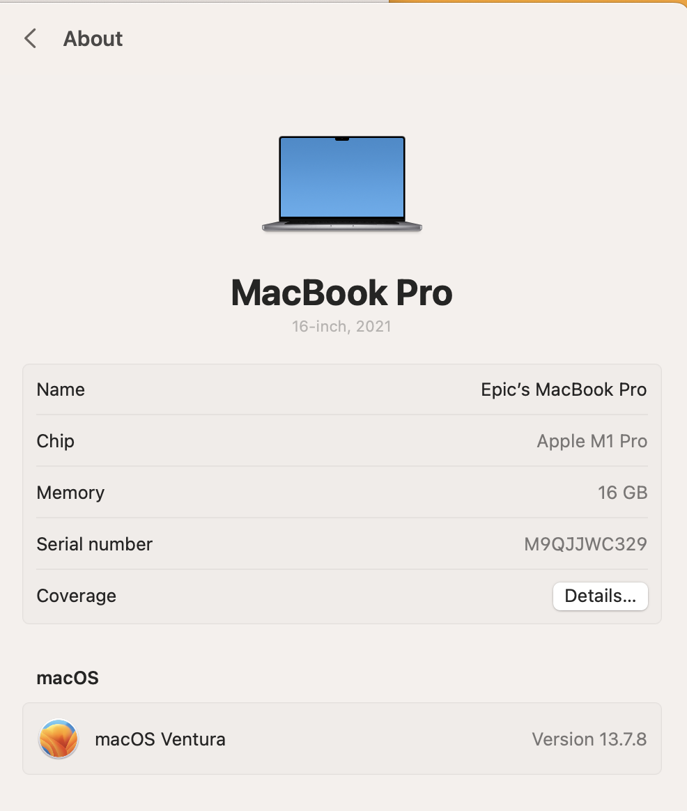 Apple Macbook Pro “M1 Pro” 16-Inch 10 CPU/16 GPU (2021) 16GB RAM 512GB SSD Space Gray – (Grade B) - Image 15