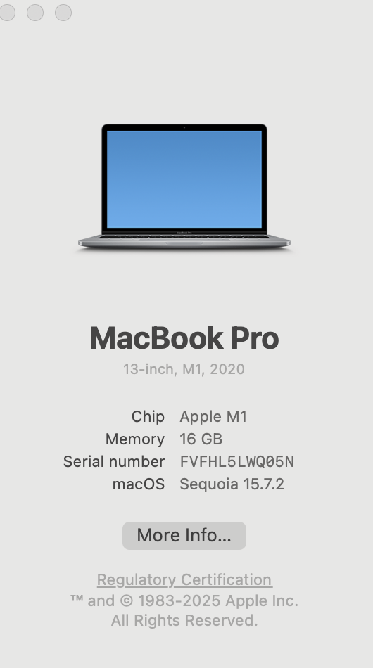 Apple MacBook Pro “M1” 13-inch 8 CPU/8 GPU 16GB RAM 512GB SSD Space Gray – (Grade B) - Image 11
