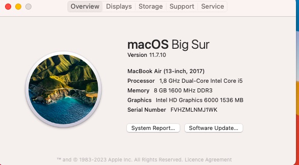 Apple MacBook Air 13-inch “Core i5” 1.8GHz (2017) 8GB RAM 128GB SSD Silver (Grade B) - Faulty Battery - Image 12