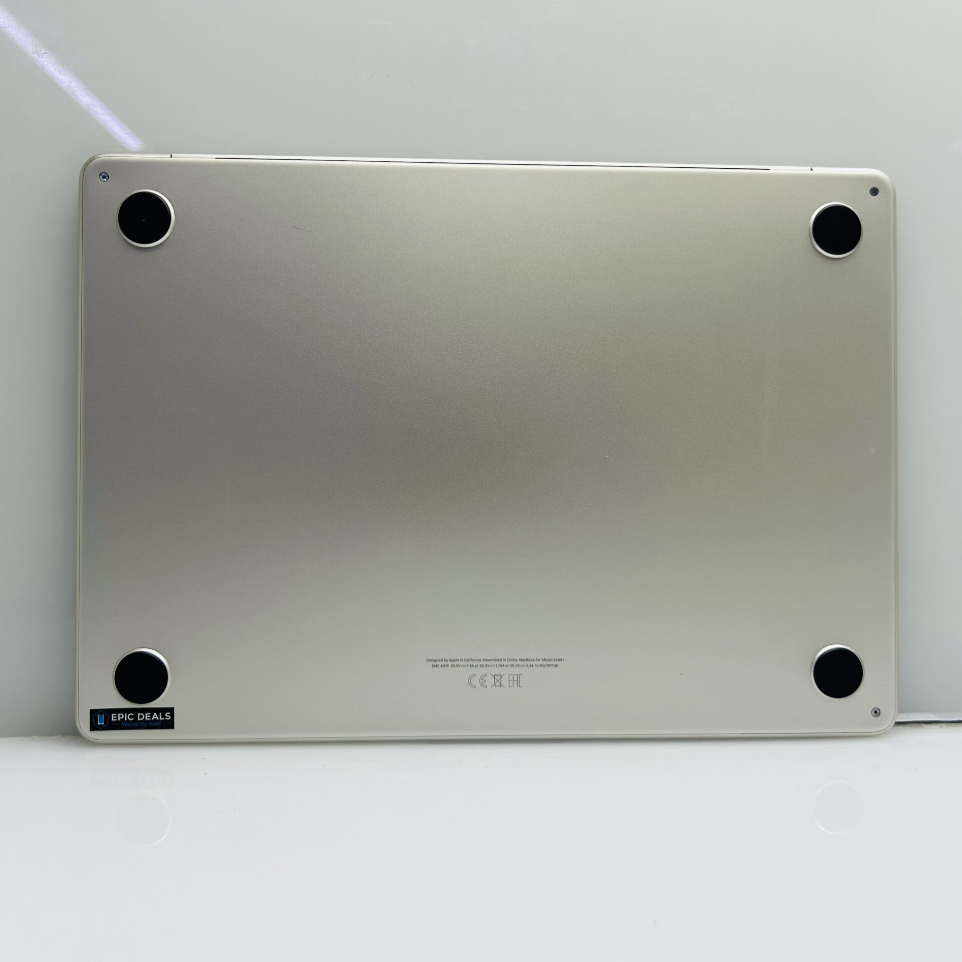 Apple MacBook Air “M2” 13-Inch 8CPU/8 GPU (2022) 8GB RAM 256GB SSD Starlight – (Grade B) - Image 10