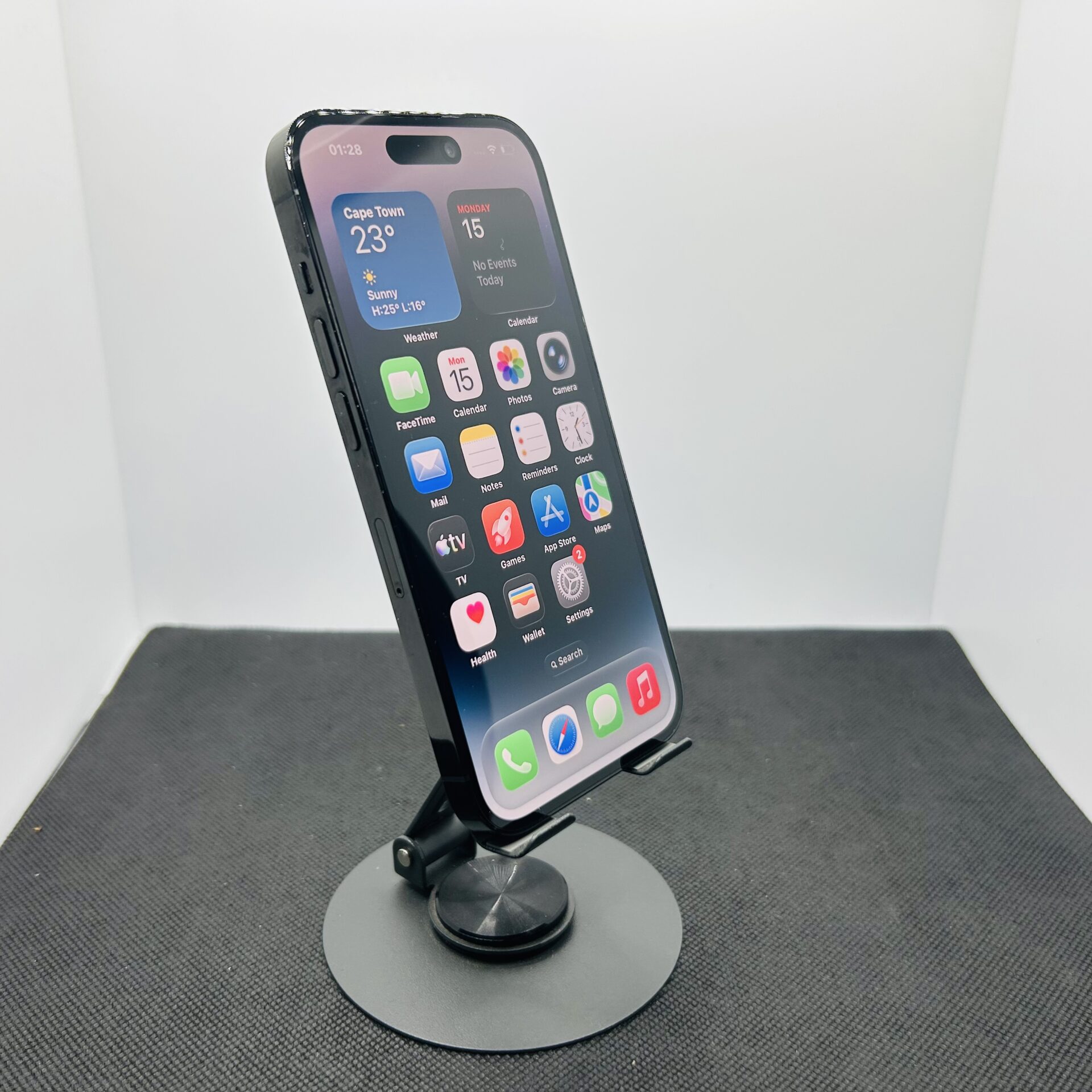 Apple iPhone 14 Pro 128GB Space Black – (Grade B) - Image 2