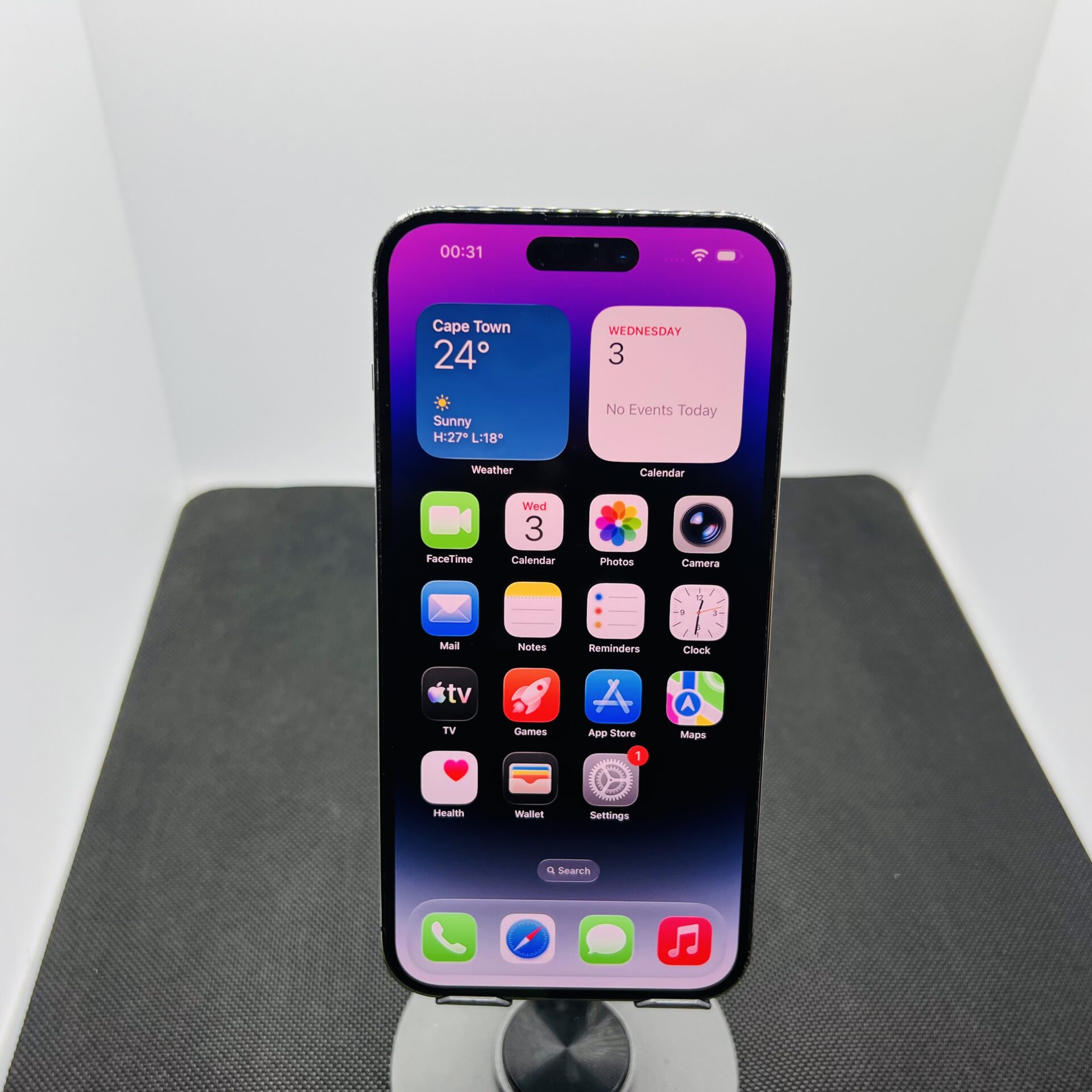 Apple iPhone 14 Pro Max 256GB Deep Purple – (Grade B) - Image 2