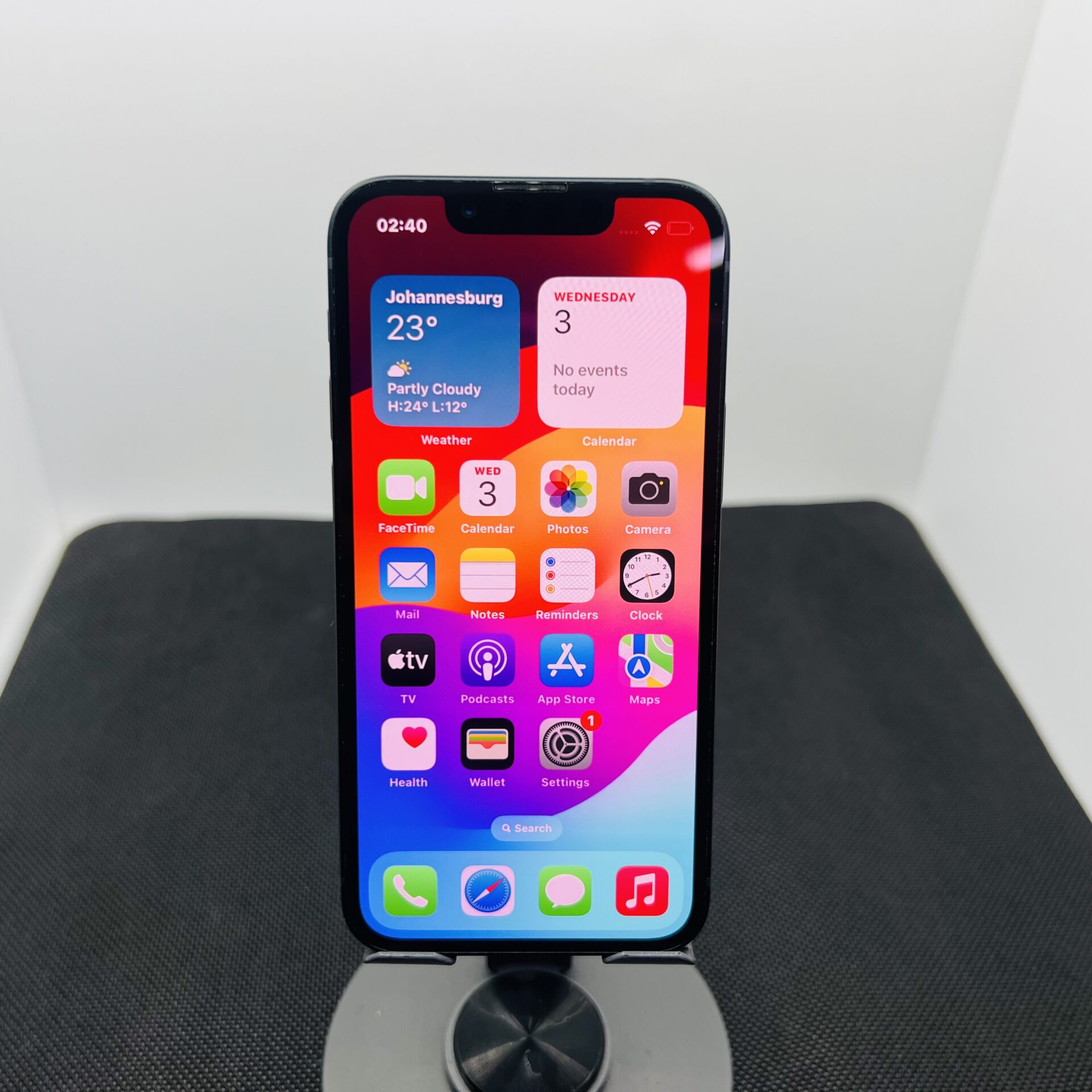 Apple iPhone 13 Mini 128GB Midnight – (Grade B) - Image 2