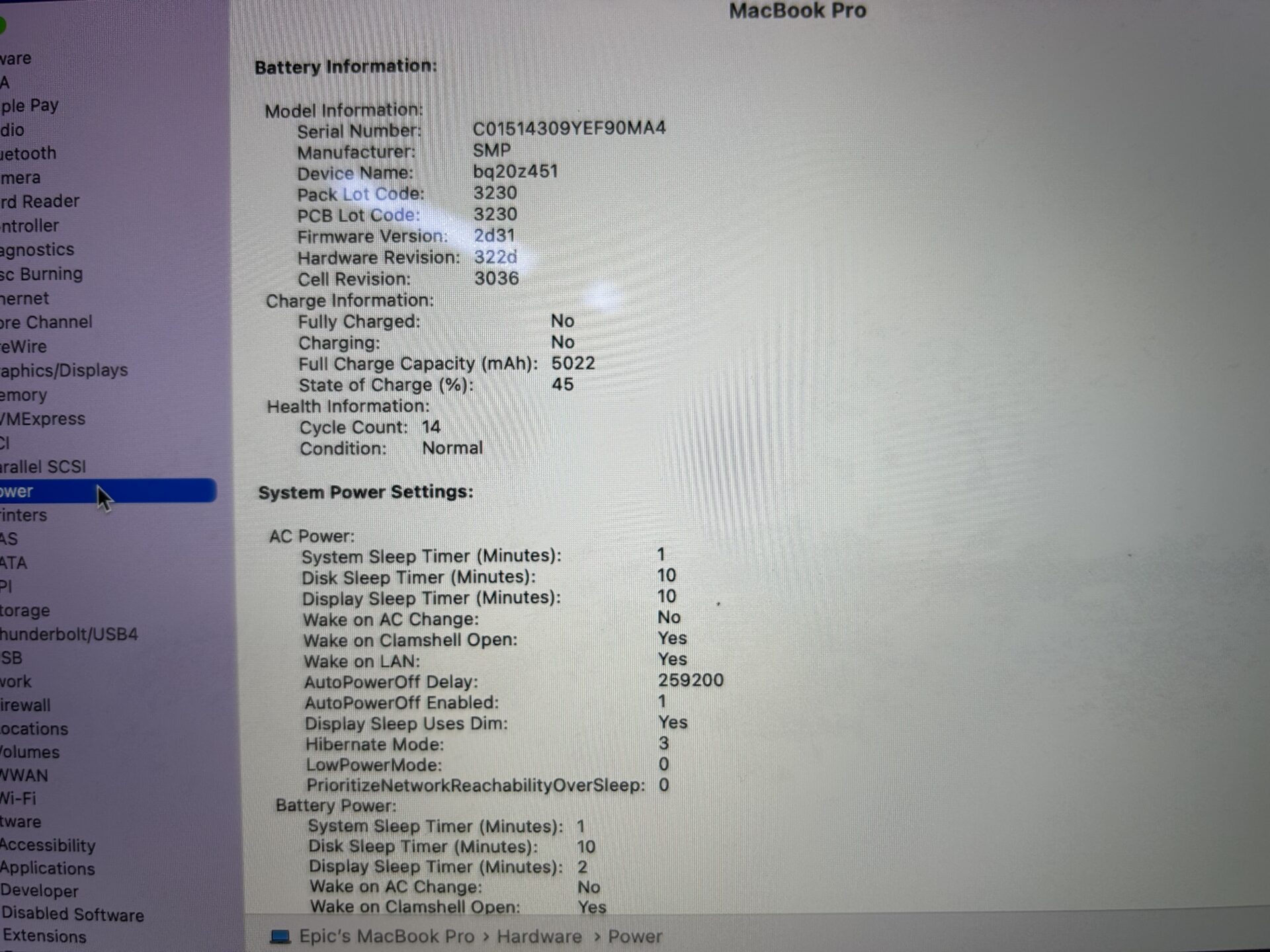 Macbook Pro 13-inch “Core i5" 2.0GHz (Late 2016) 8GB RAM 256GB SSD Space Gray (Grade B) - Image 14