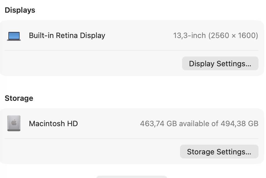 Apple MacBook Pro “M1” 13-inch 8 CPU/8 GPU 16GB RAM 512GB SSD Space Gray – (Grade B) - Image 13