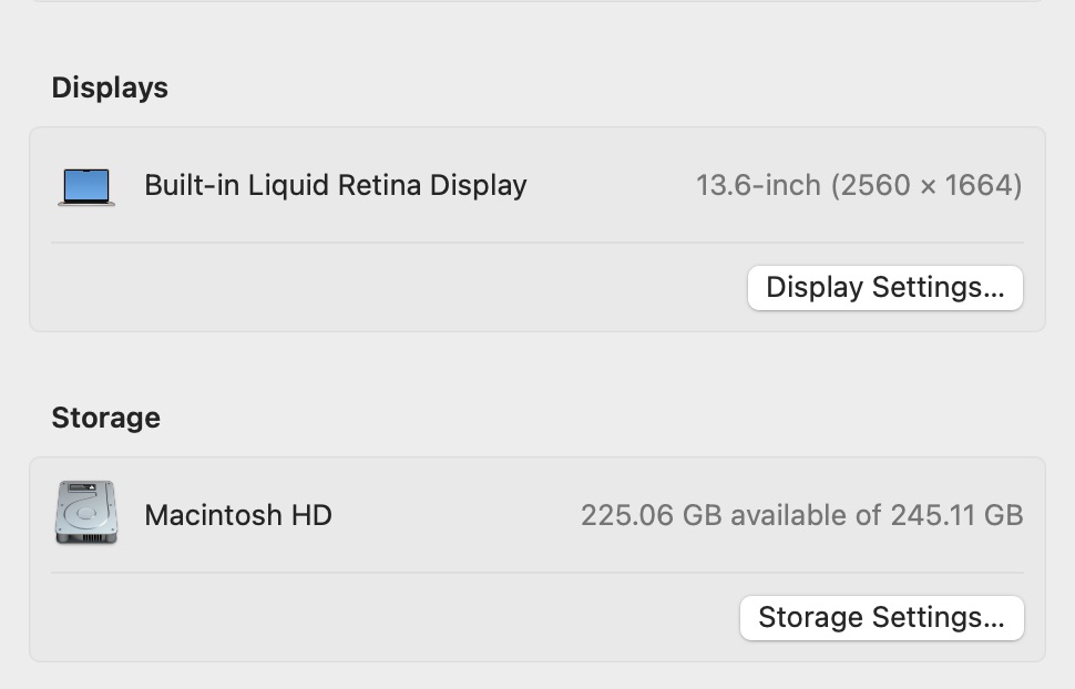 Apple MacBook Air “M2” 13-Inch 8CPU/8 GPU (2022) 8GB RAM 256GB SSD Starlight – (Grade B) - Image 13