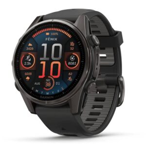Garmin Fenix 8 (AMOLED | Sapphire Edition) 51mm Carbon Grey – Sealed (Original Warranty + 3 Year Warranty)