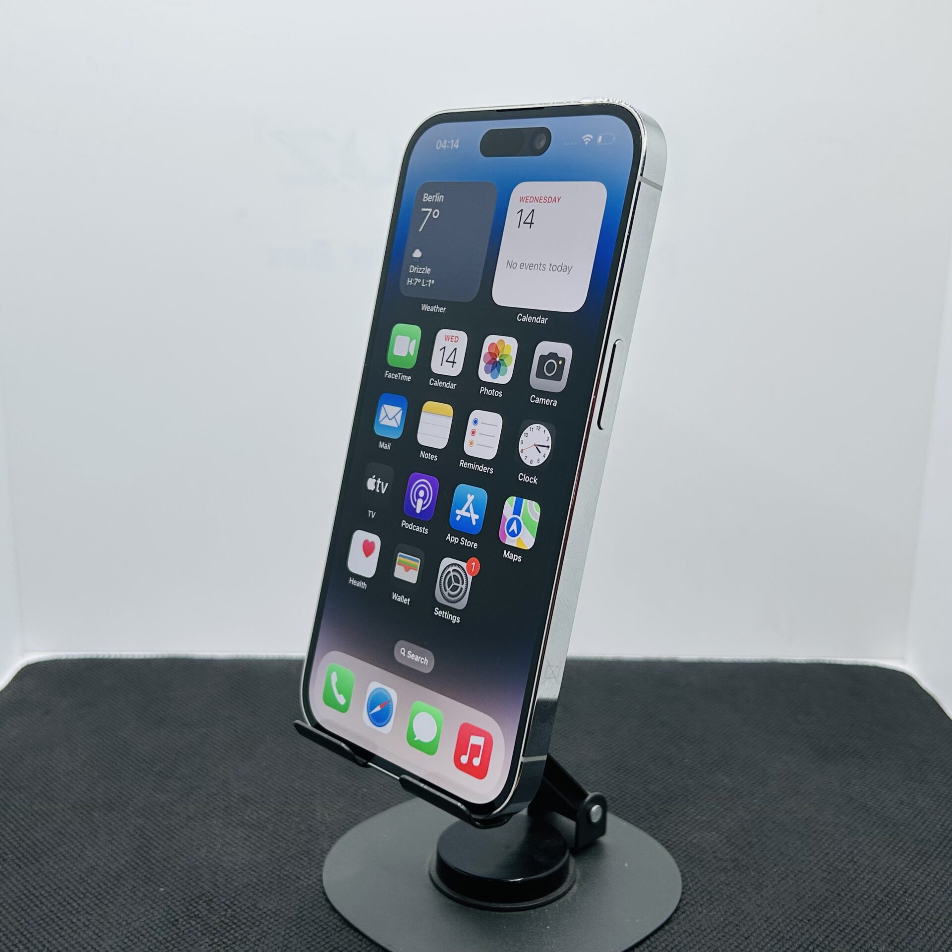 Apple iPhone 14 Pro 256GB Silver -(Grade B) - Image 4