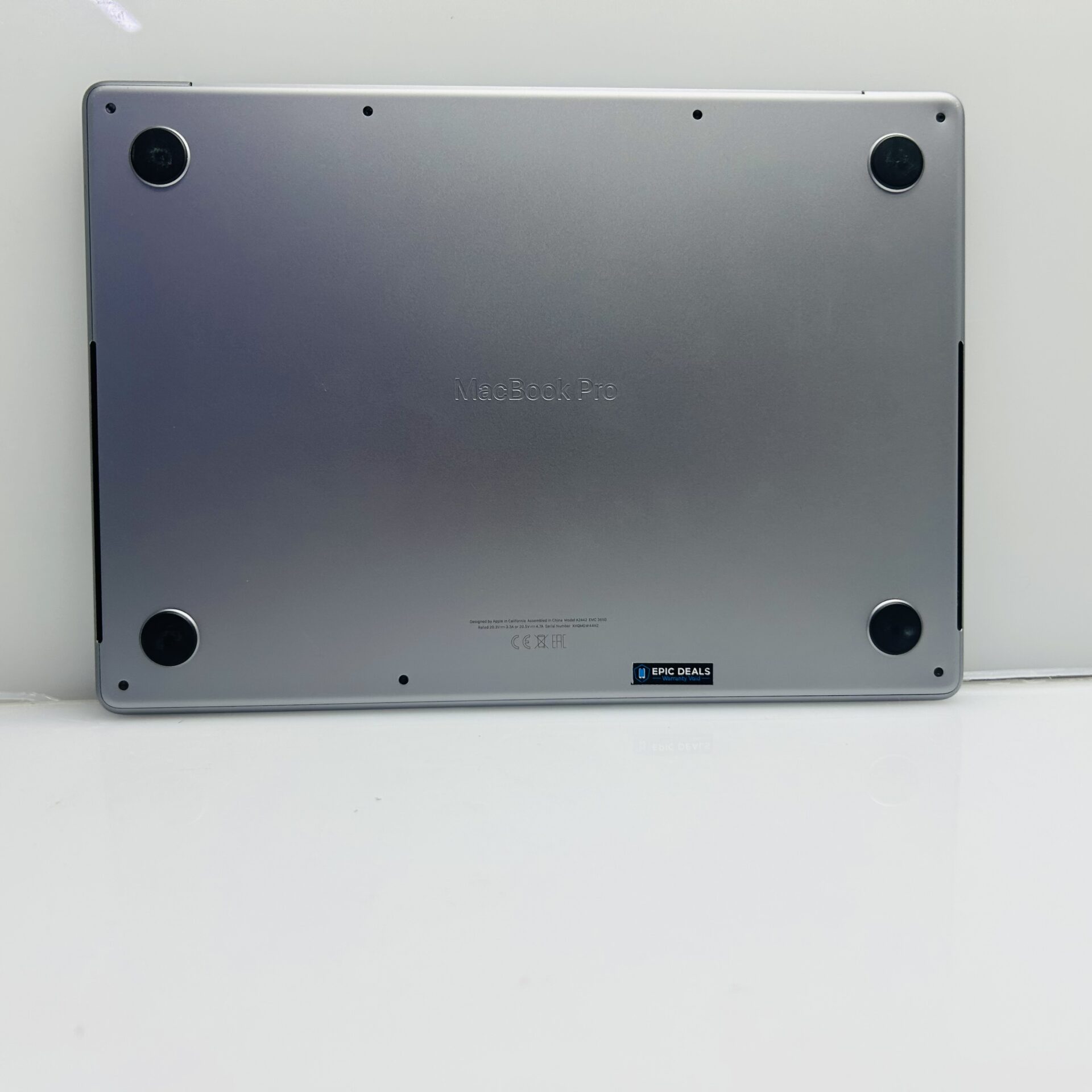Apple Macbook Pro “M1 Pro” 14-Inch 8 CPU/14 GPU (2021) 16GB RAM 512GB SSD Space Gray – (Grade B) - Image 10