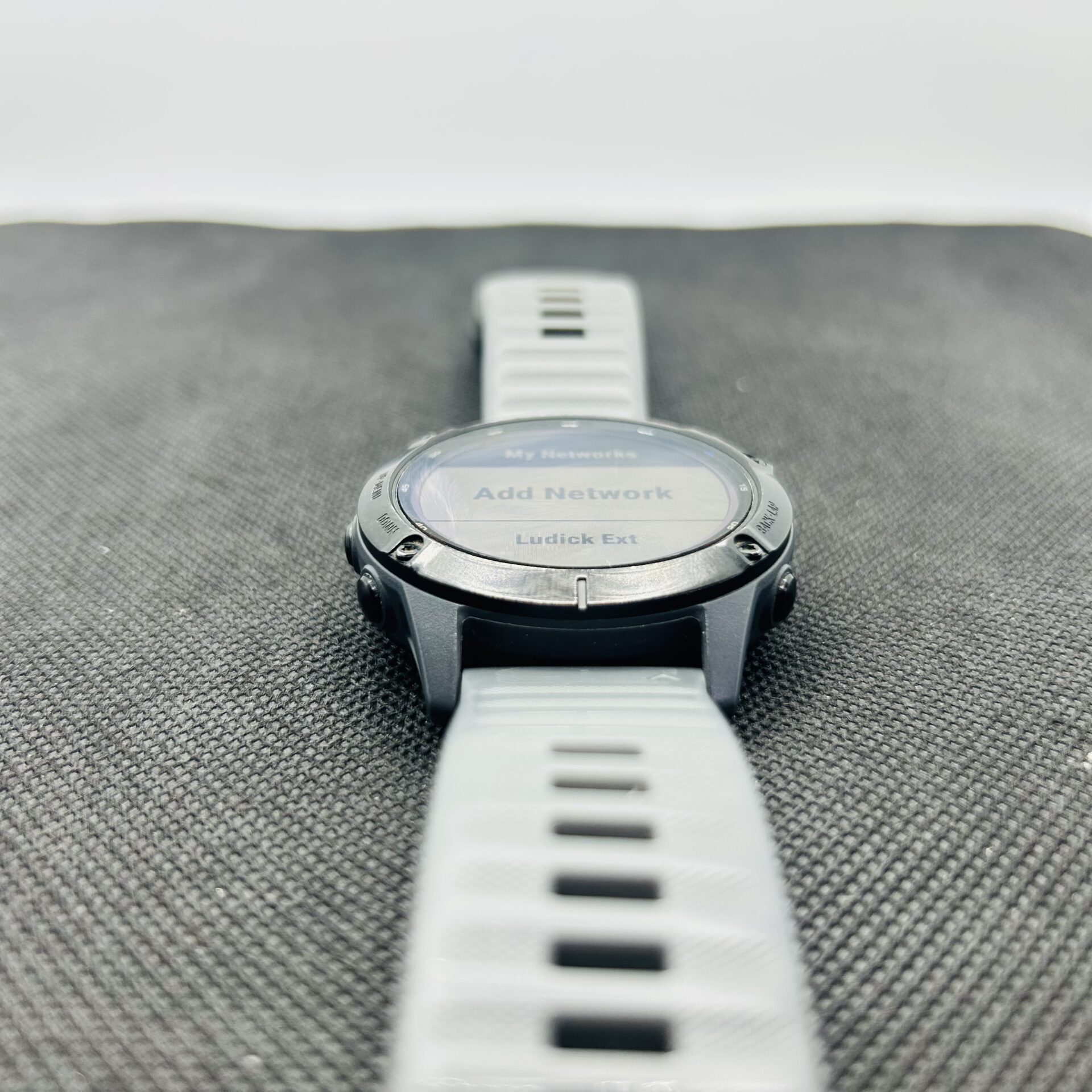 Garmin Fenix 6 Pro (Solar Edition) Black (B Grade) – With Gray Straps - Image 2