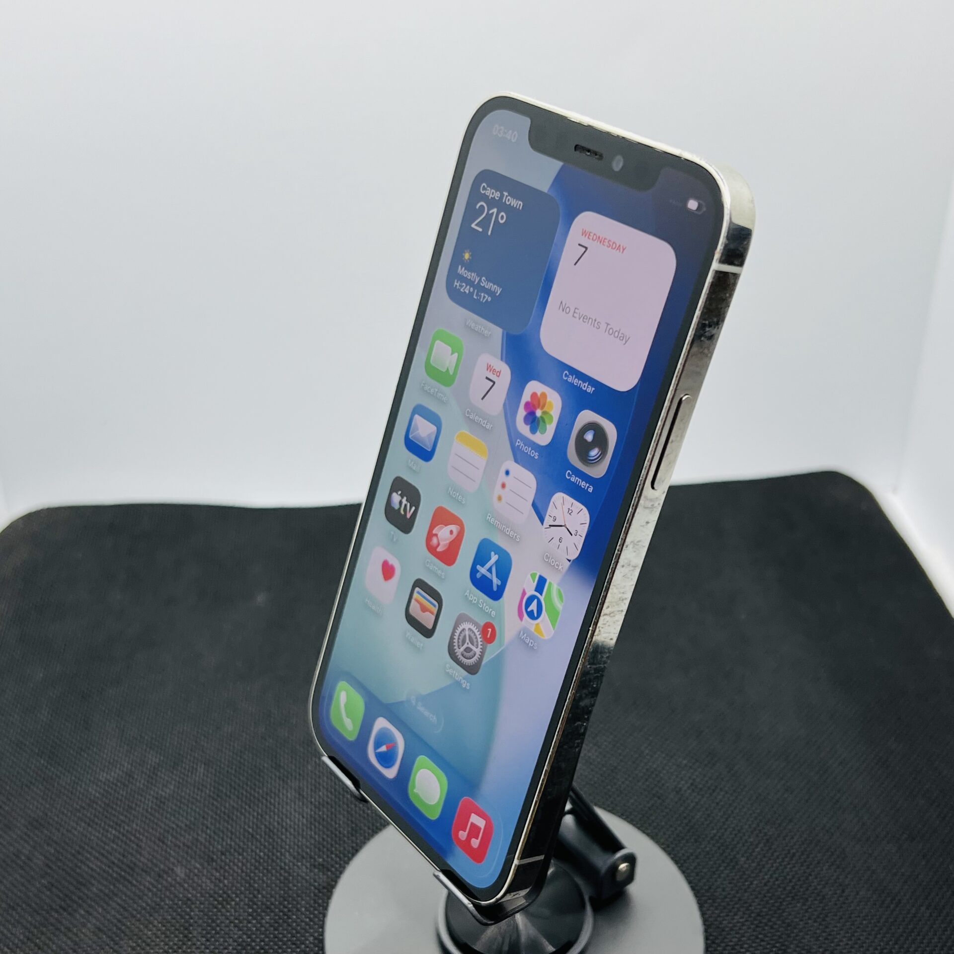 Apple iPhone 12 Pro 256GB Silver – (Grade B) - Image 5