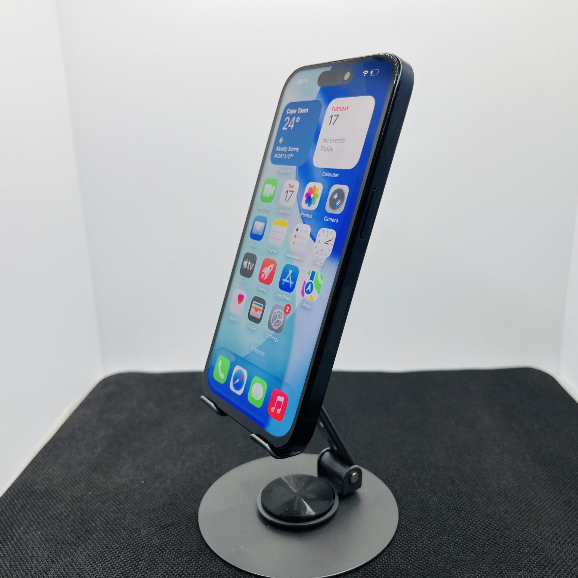 Apple iPhone 15 Pro 128GB Blue Titanium (Grade B) - eSIM Only - Image 4