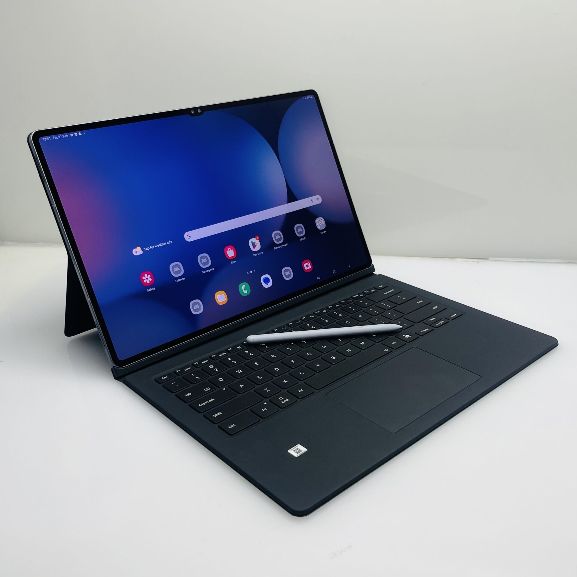 Samsung Galaxy Tab S10 Ultra 5G 256GB Moonstone Grey + AI KeyBoard Cover - (Grade B) - Image 10