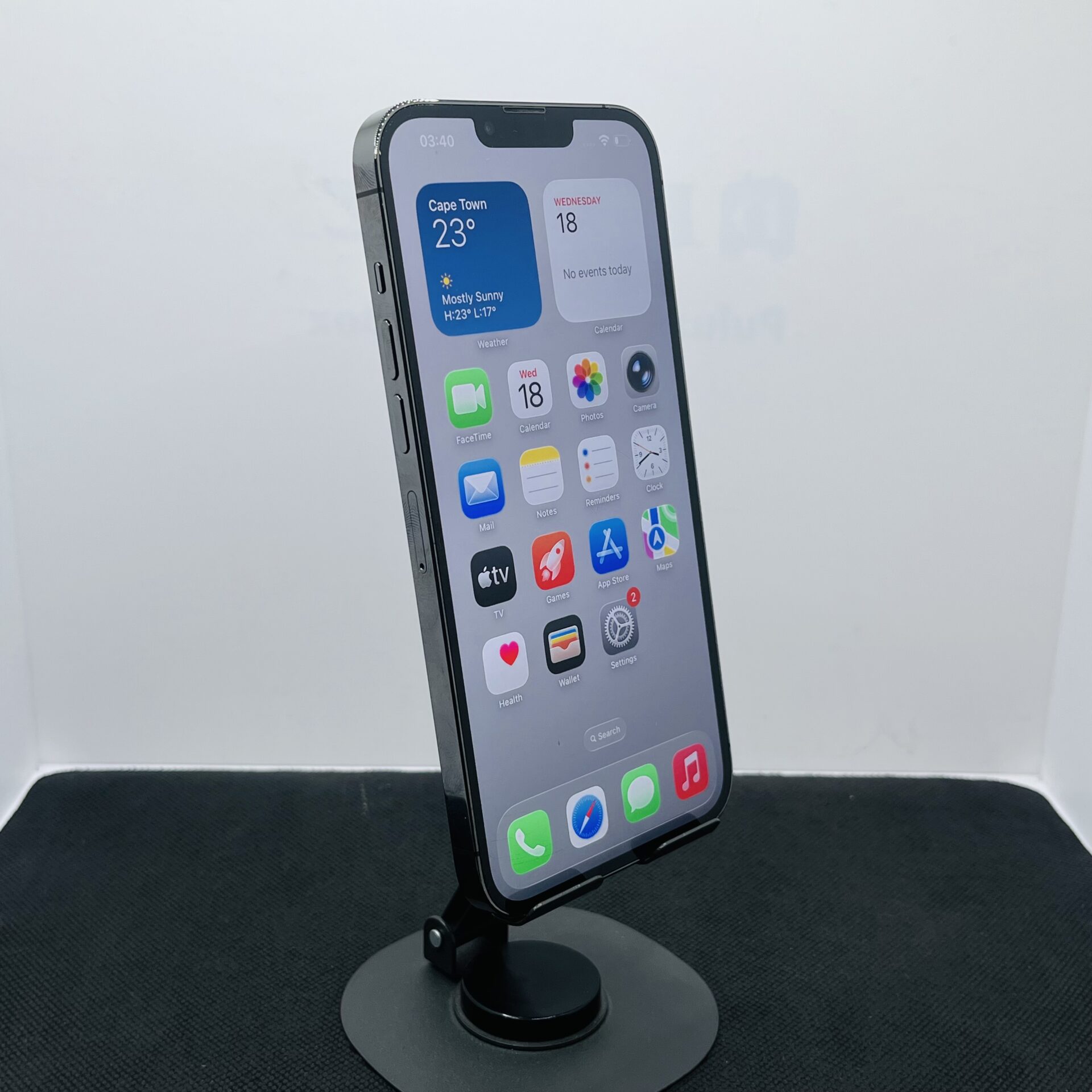 Apple iPhone 13 Pro Max 128GB Graphite - (Grade B) - Image 2