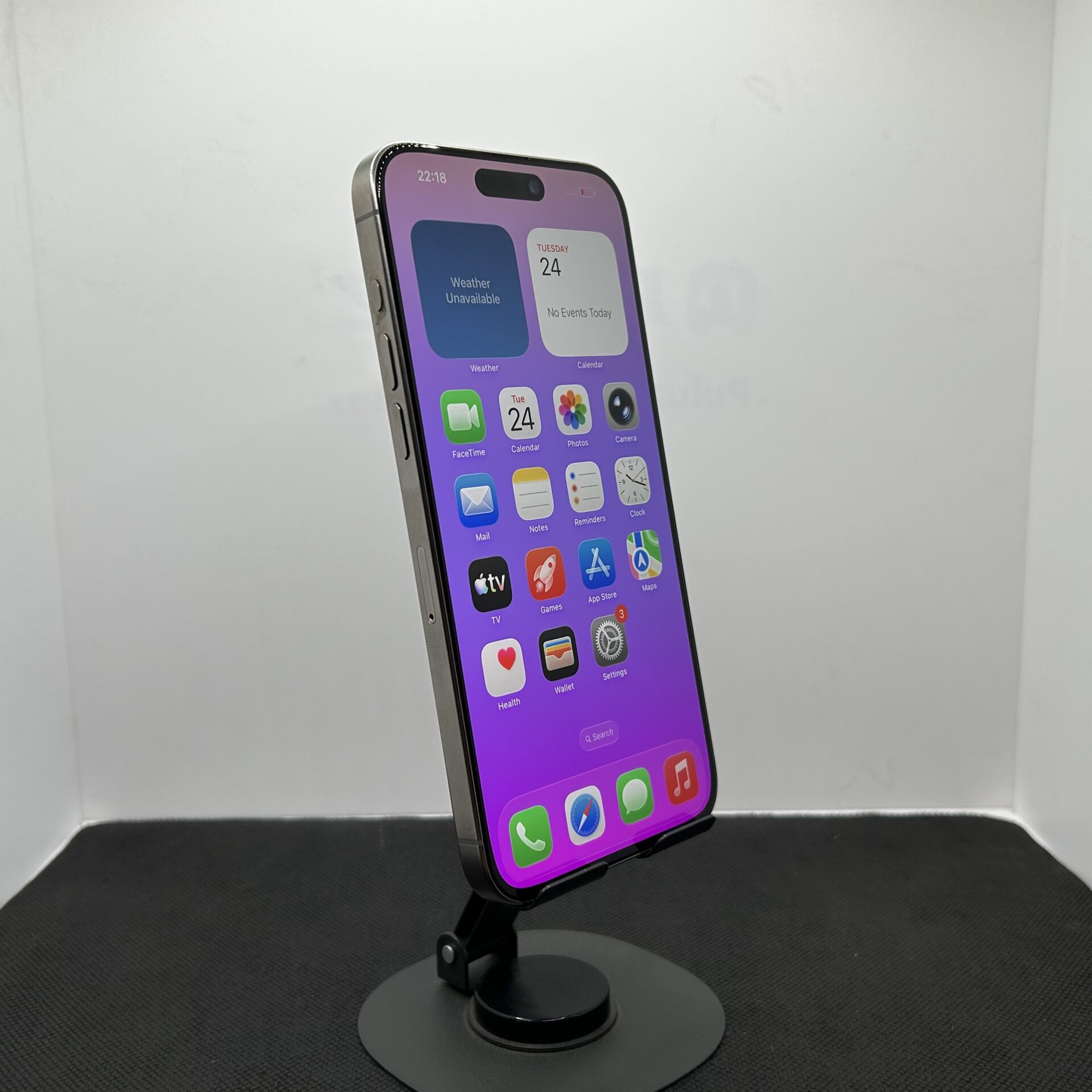 Apple iPhone 15 Pro Max 512GB Natural Titanium - (Grade B) No Face ID - Image 4