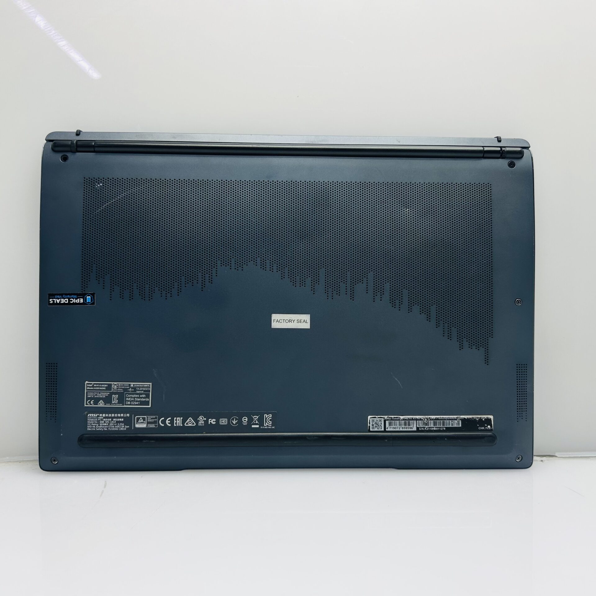 MSI Prestige 14" Evo A11M 11th Gen "Core i7" 3.00GHz 32GB RAM 512GB SSD NVMe Black (Grade B) - No Charger - Image 10