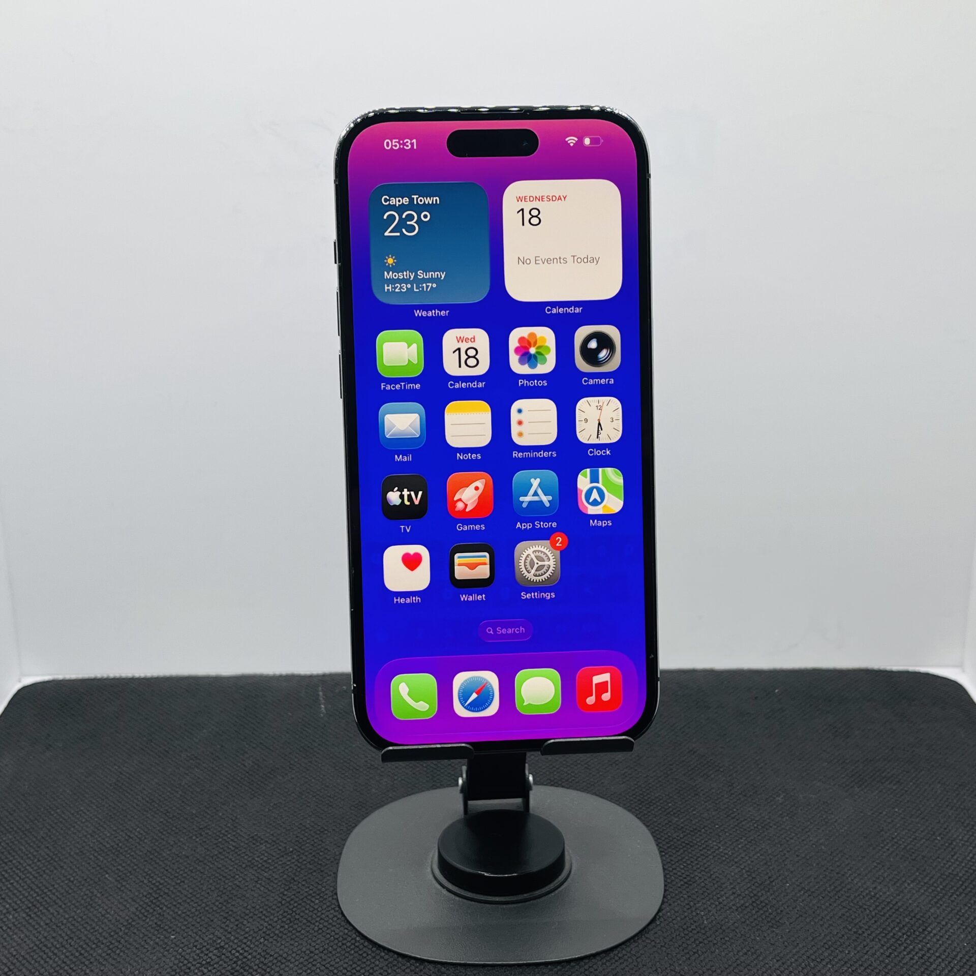 Apple iPhone 14 Pro 128GB Deep Purple - (Grade B) eSIM Only - Image 6