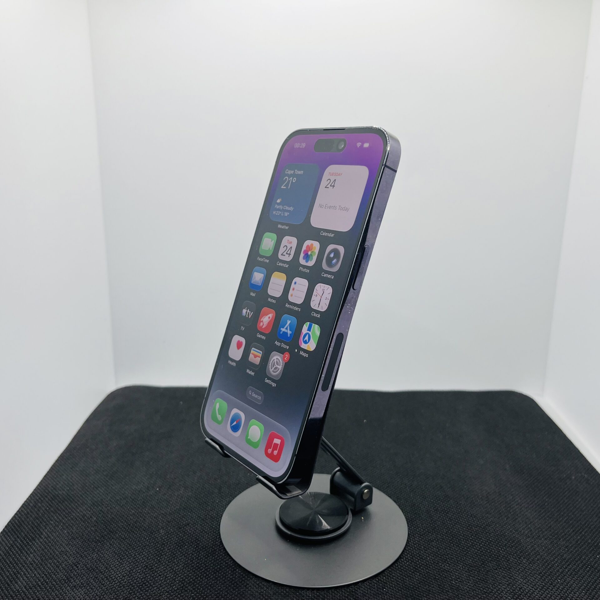 Apple iPhone 14 Pro 128GB Deep Purple (Grade B) - eSIM Only - Image 4