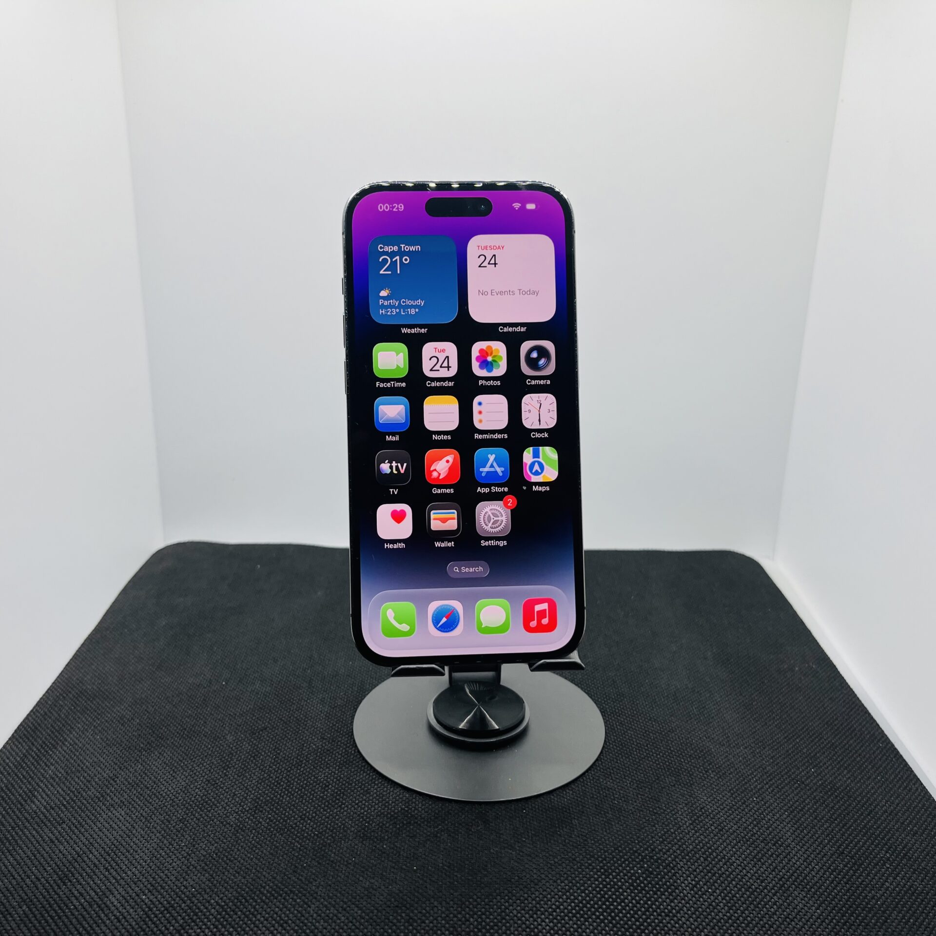 Apple iPhone 14 Pro 128GB Deep Purple (Grade B) - eSIM Only - Image 3