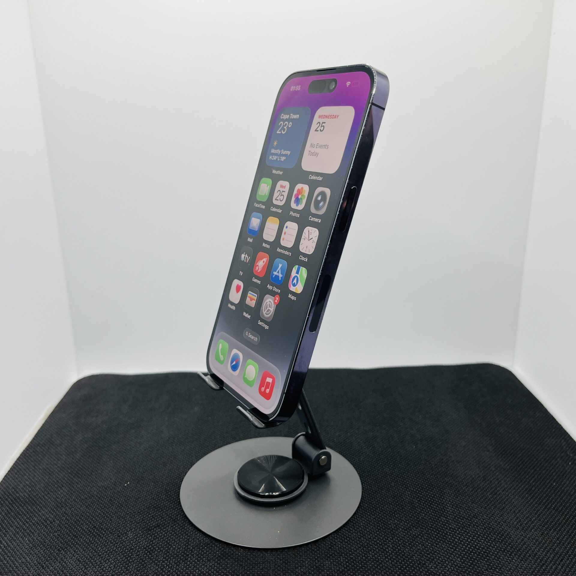 Apple iPhone 14 Pro 128GB Deep Purple (Grade B) – eSIM Only - Image 4