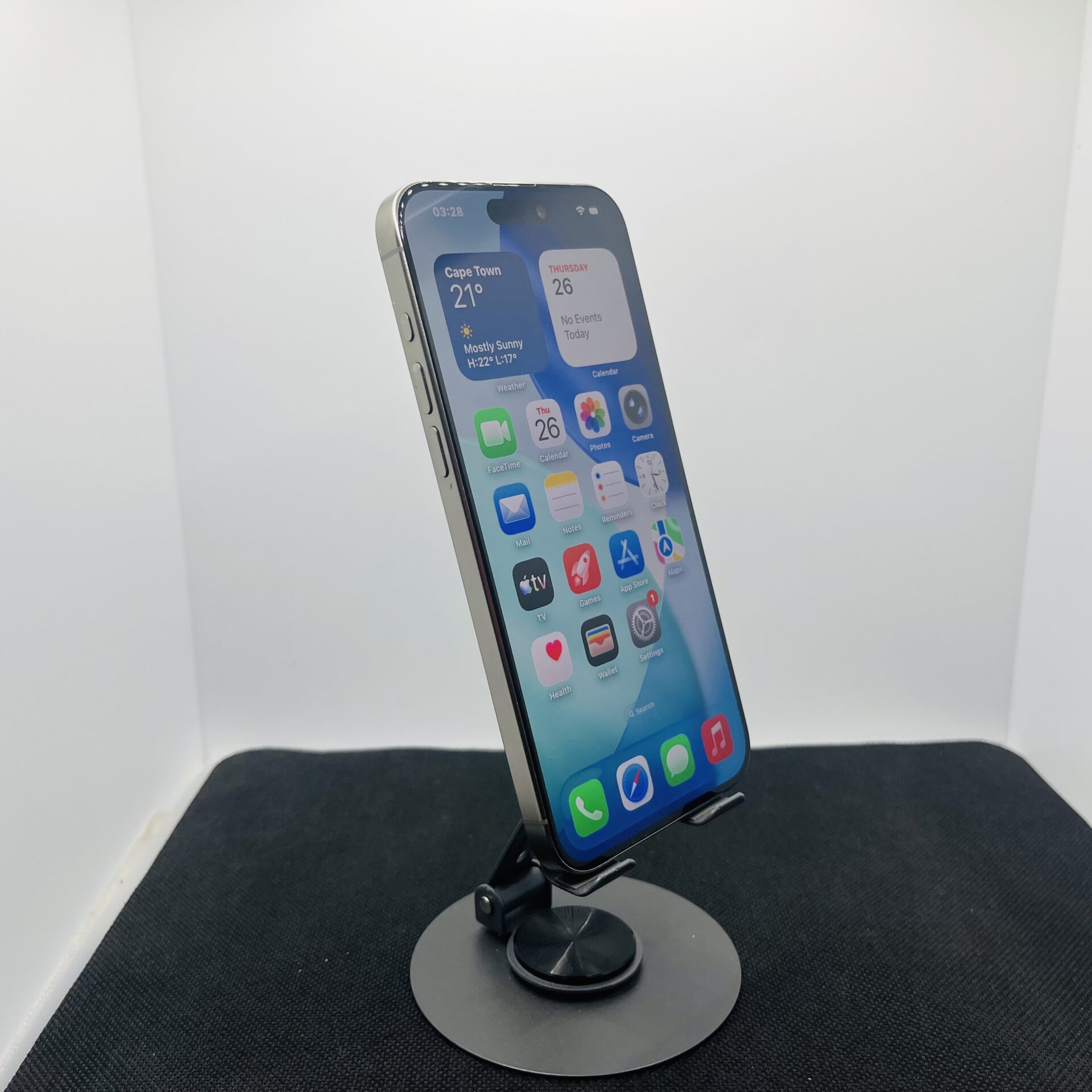 Apple iPhone 15 Pro Max 256GB Natural Titanium – (Grade B) - Image 2