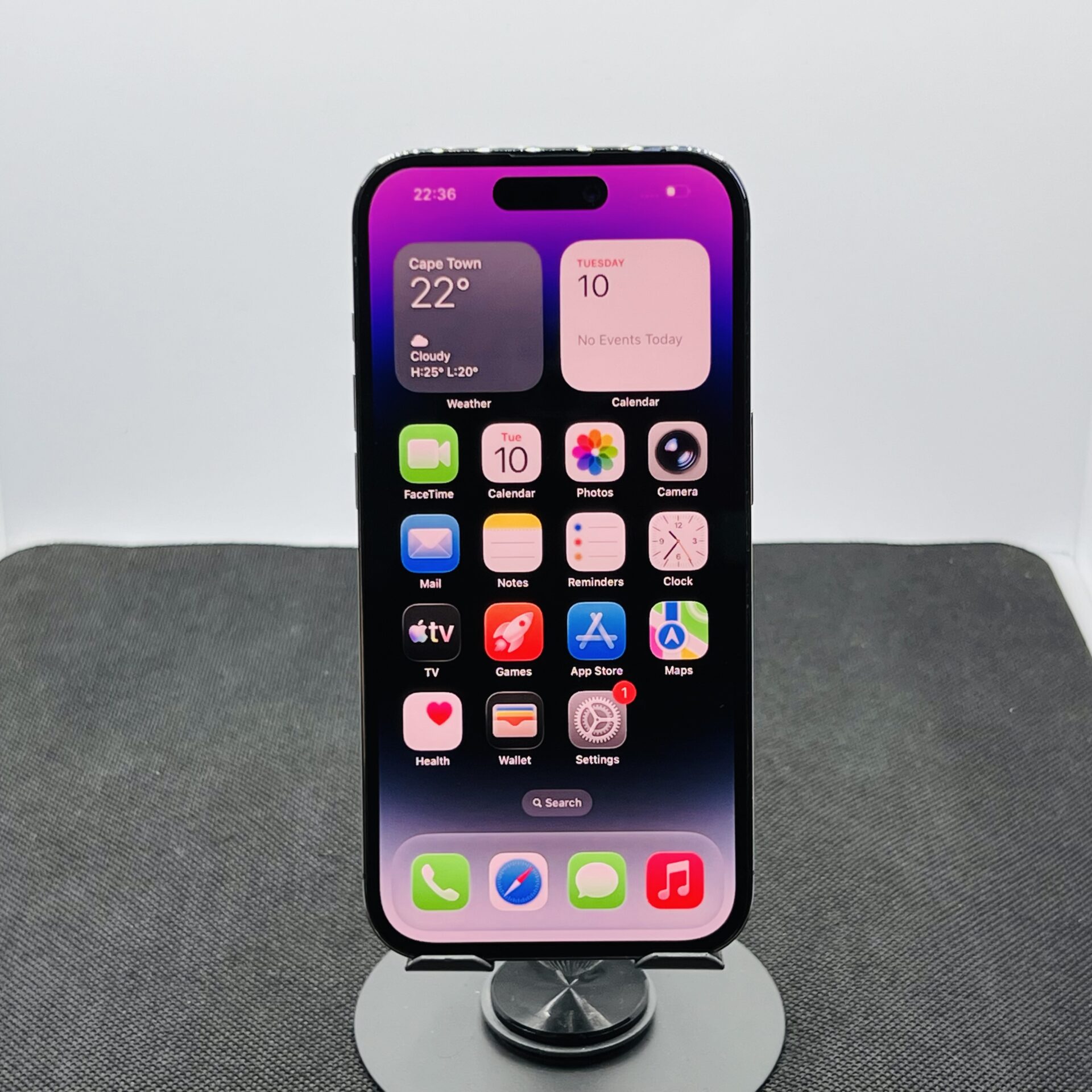 Apple iPhone 14 Pro 256GB Deep Purple – (Grade B) - Image 2