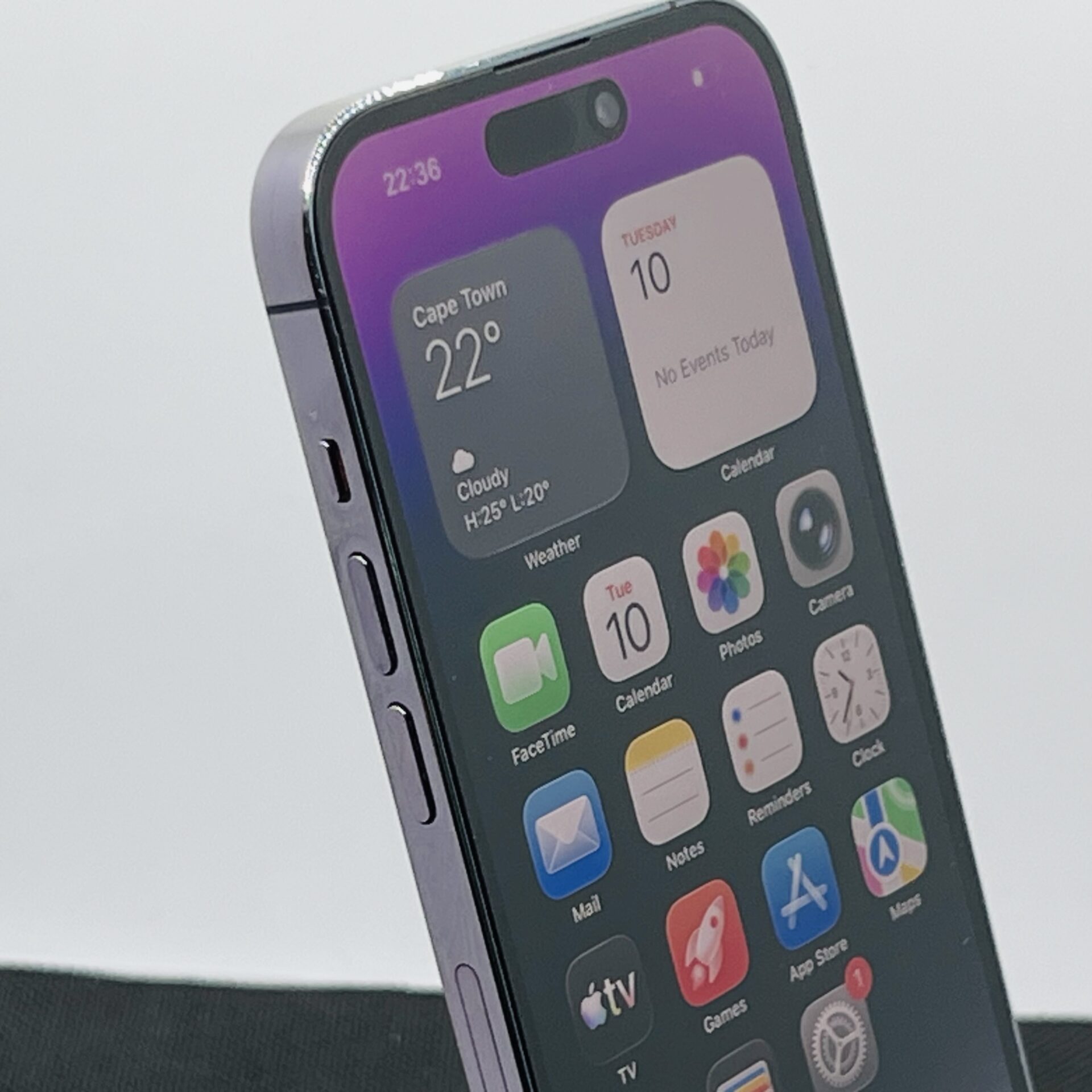 Apple iPhone 14 Pro 256GB Deep Purple – (Grade B) - Image 4