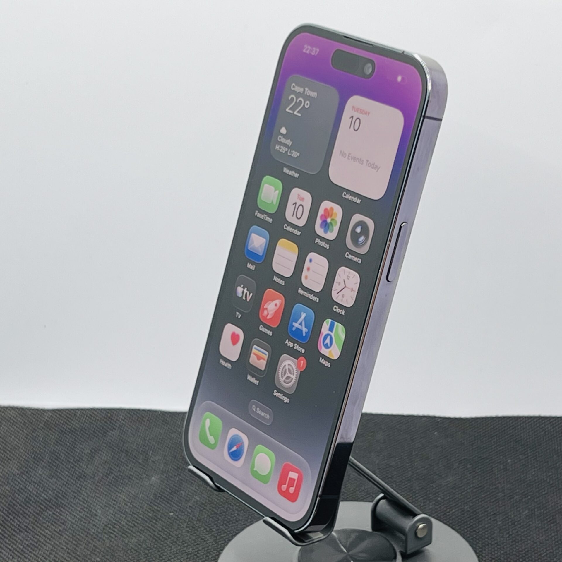 Apple iPhone 14 Pro 256GB Deep Purple – (Grade B) - Image 5