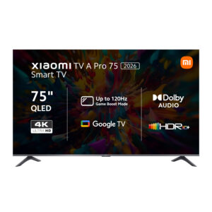 Xiaomi A Pro 75" QLED 4K Smart TV (HDR10+, Google TV, Dolby Audio, 60Hz) - Unboxed